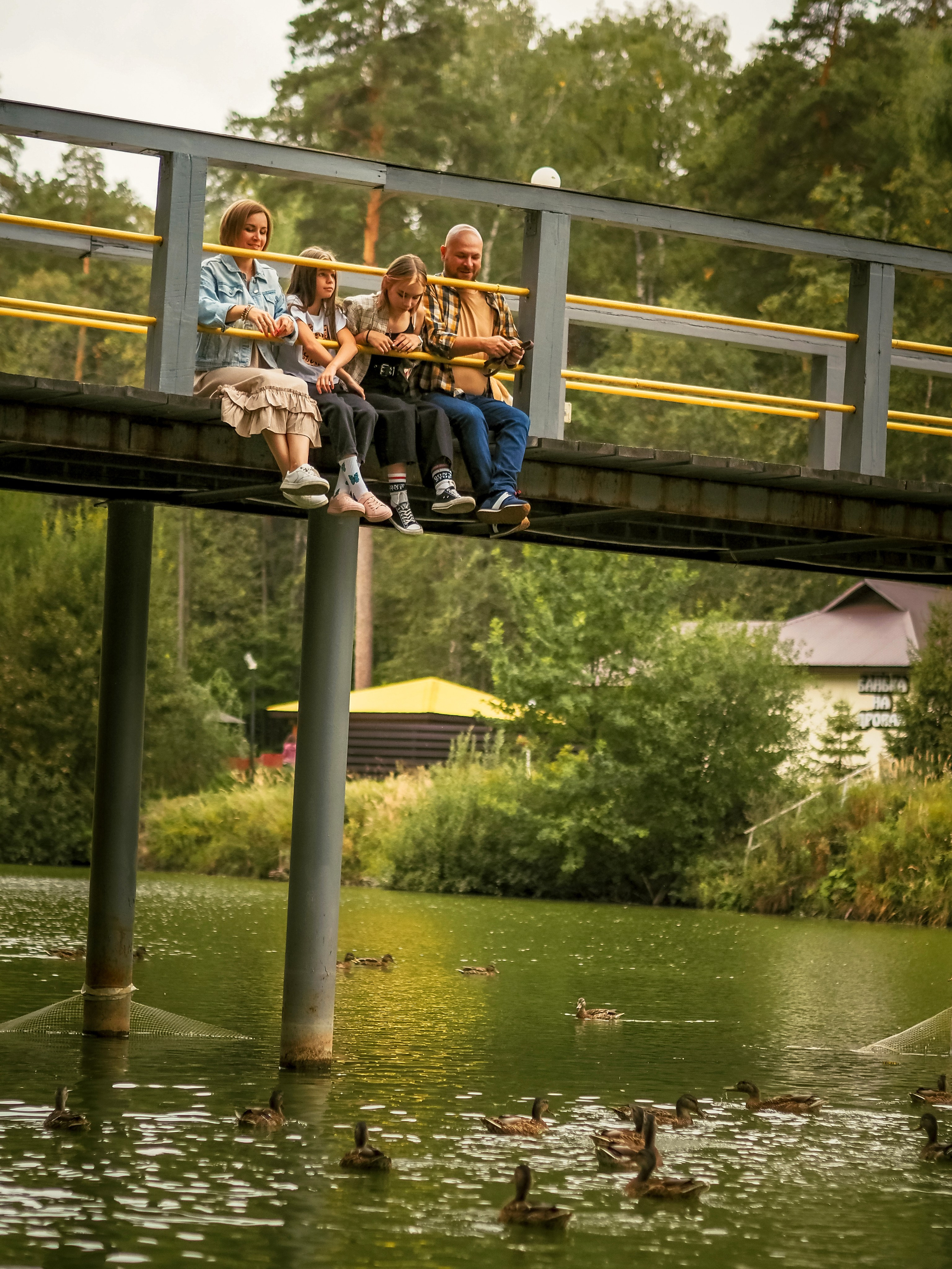 Дима Катя Алиса и Аня. Семейный фотограф Ольга Барабанова