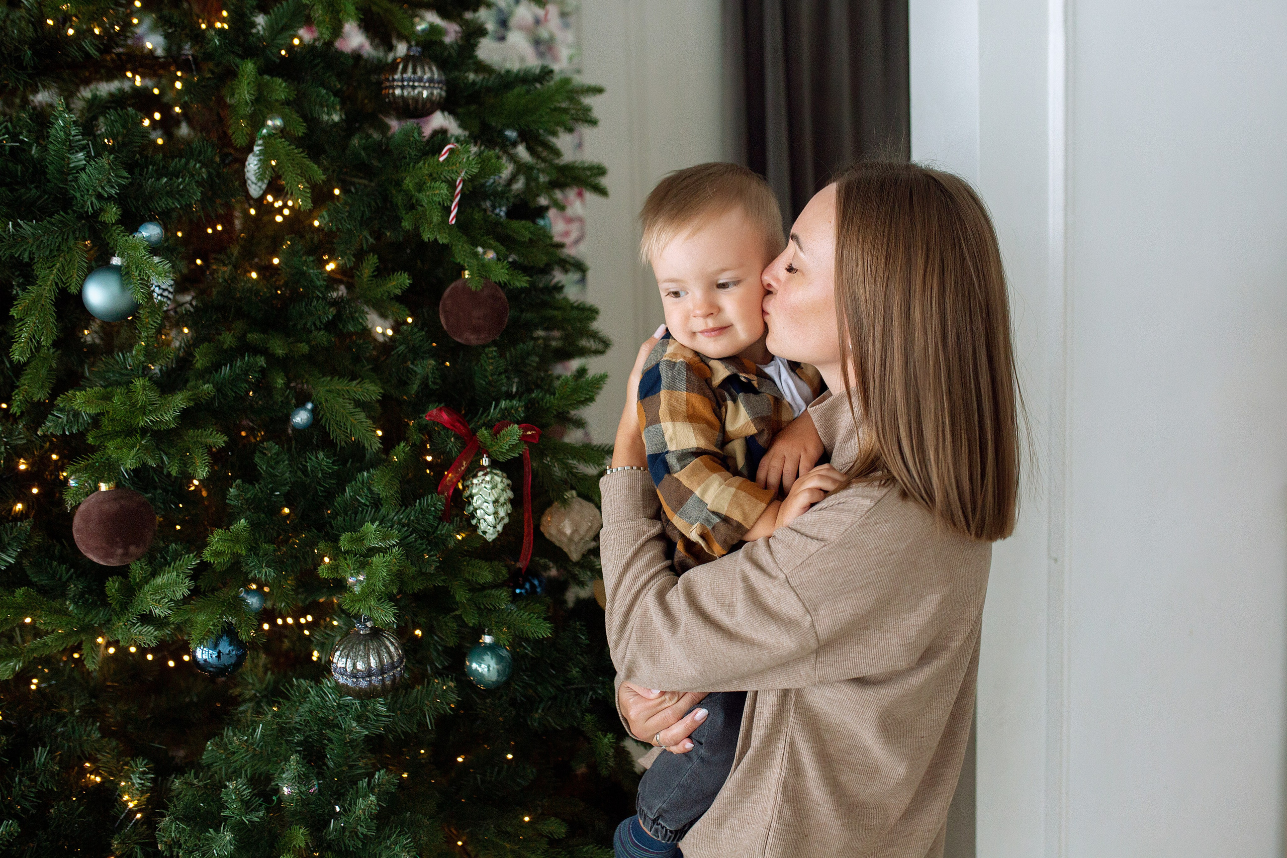 РОМА новогодняя фотосессия. Фотограф новорожденных Оксана Полевская