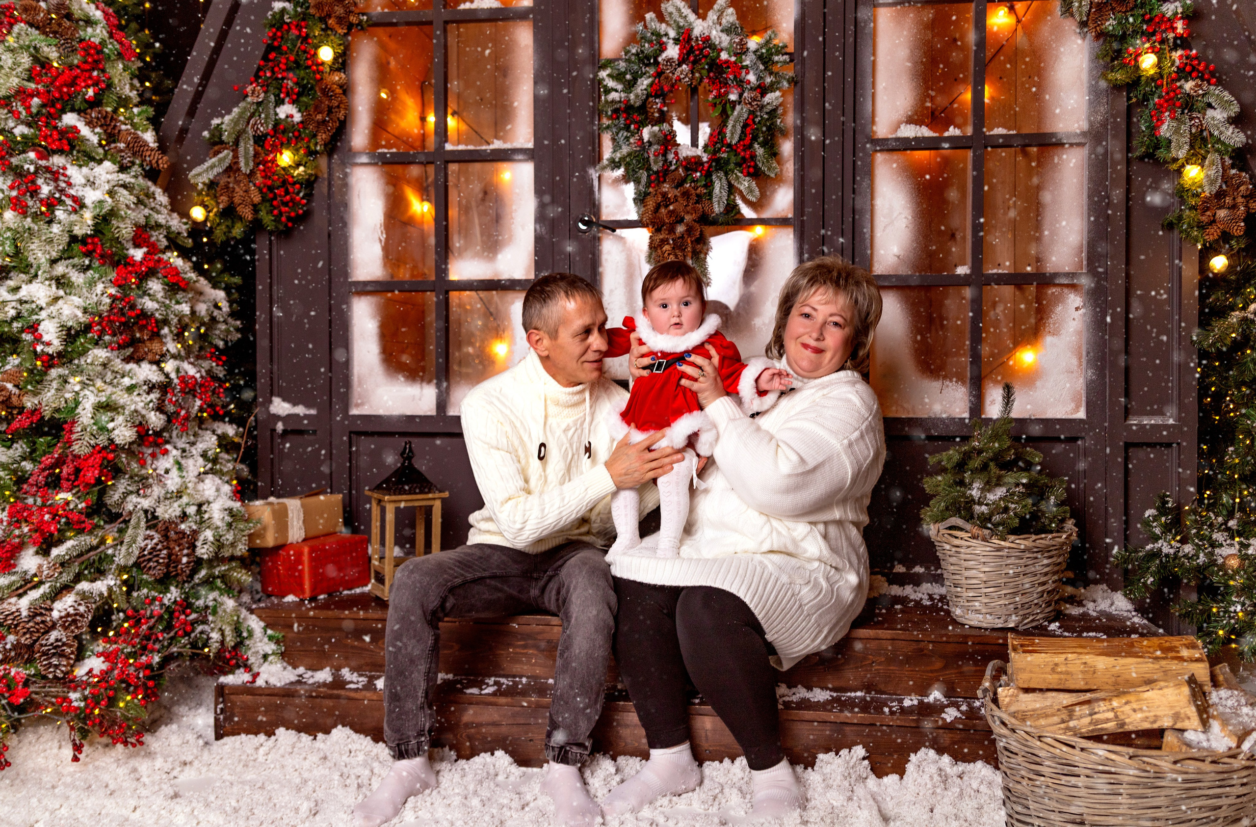 Новогодняя фотосессия. Семейный, свадебный и детский фотограф в Новосибирске Ольга Хидченко