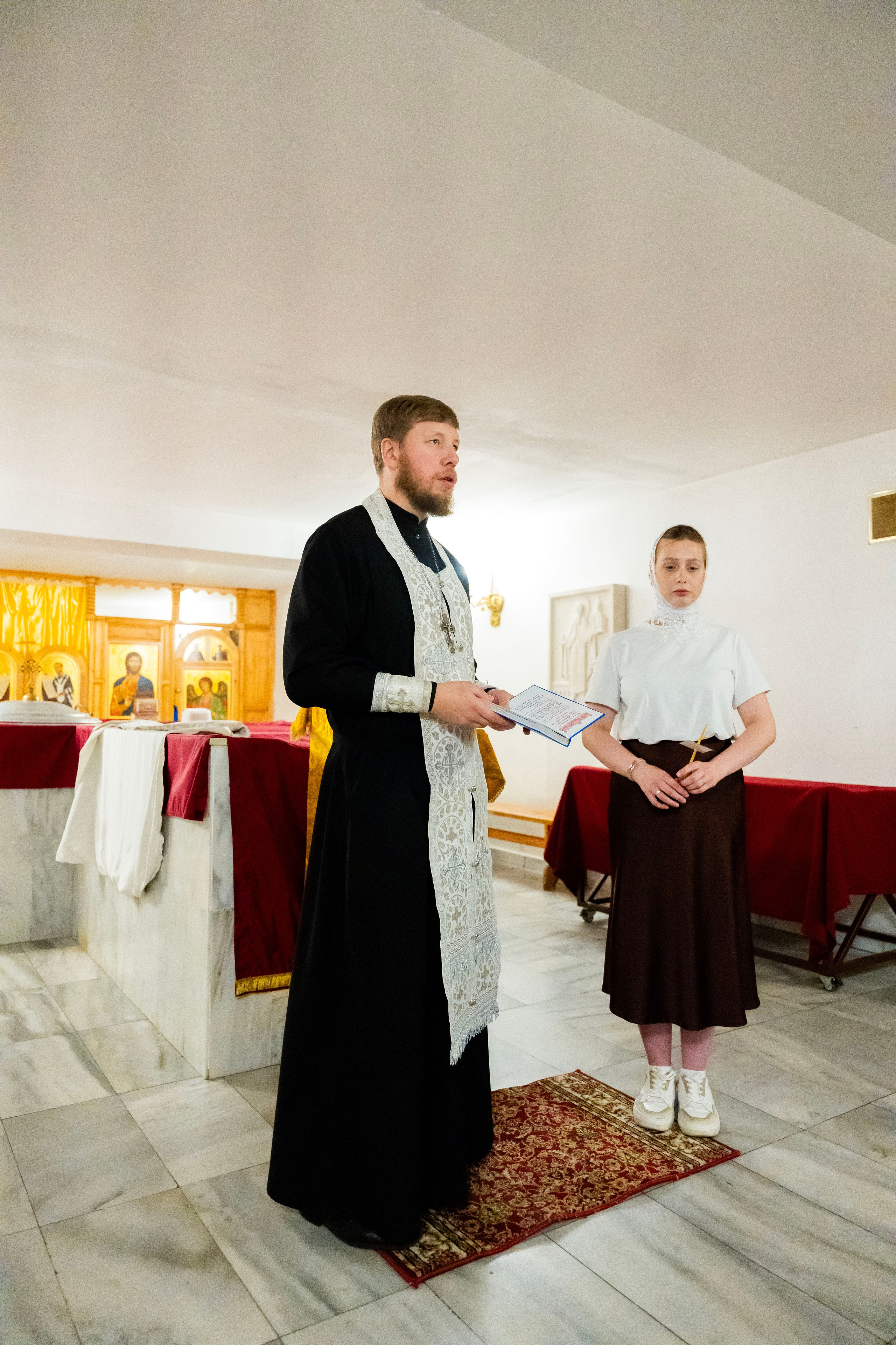 Крещение Льва. Фотограф Юлия Попова