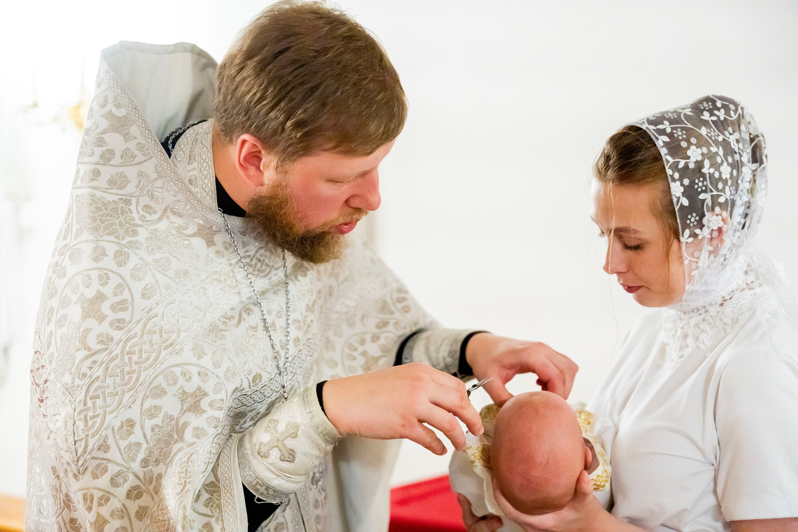 Крещение Льва. Фотограф Юлия Попова