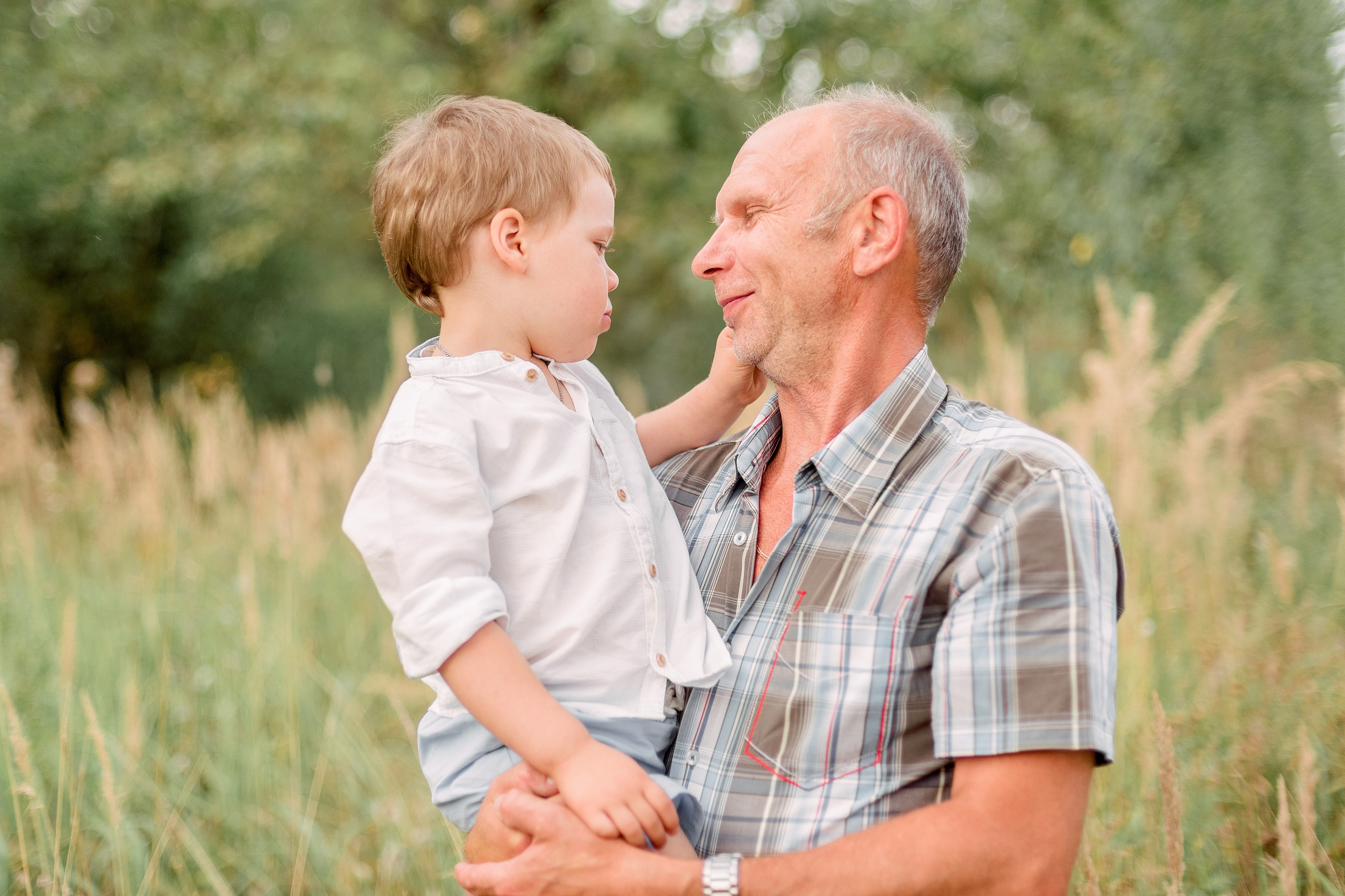 В поле. Фотограф Юлия Попова