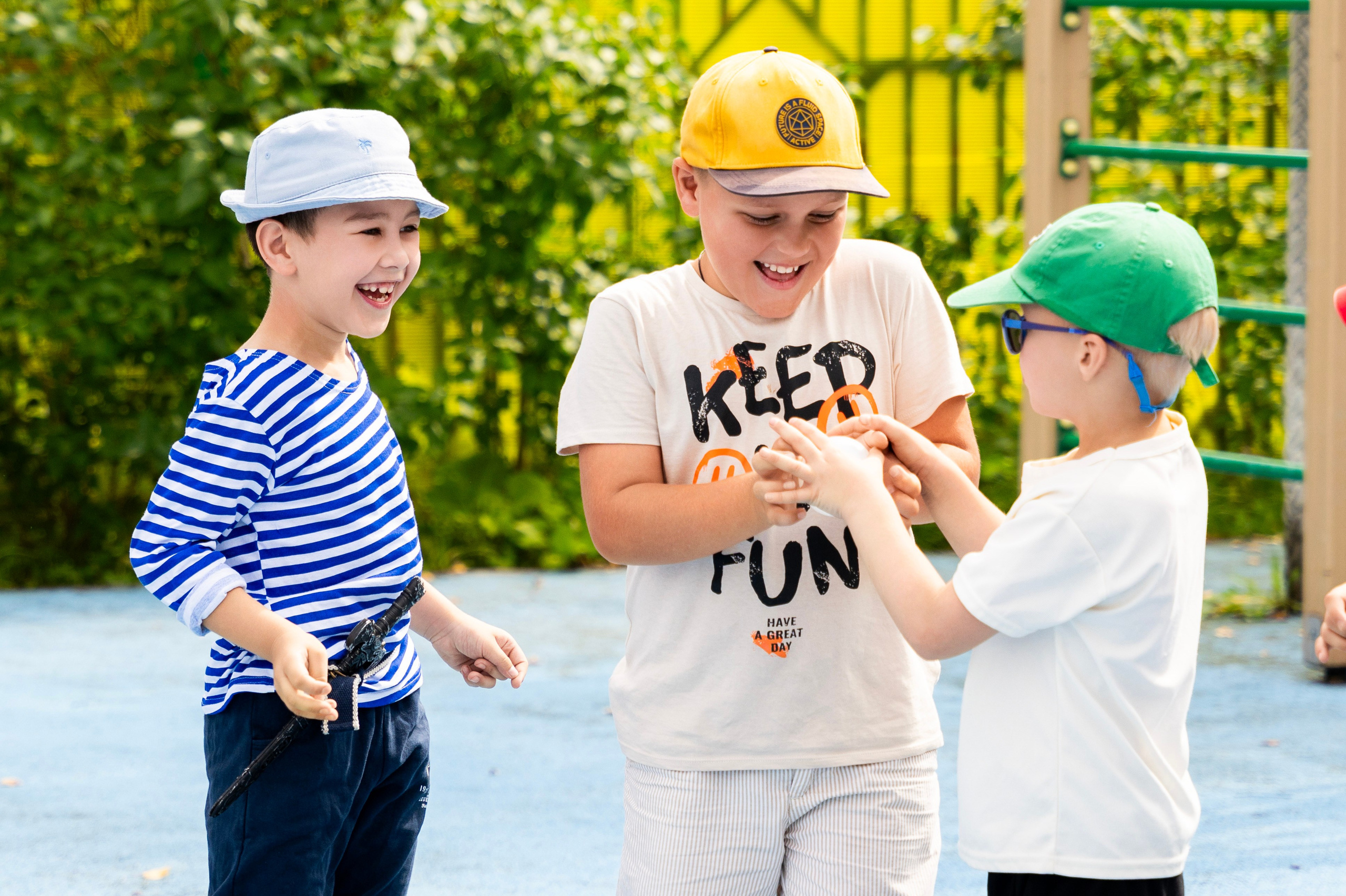 Игры на свежем воздухе. Фотограф Юлия Попова