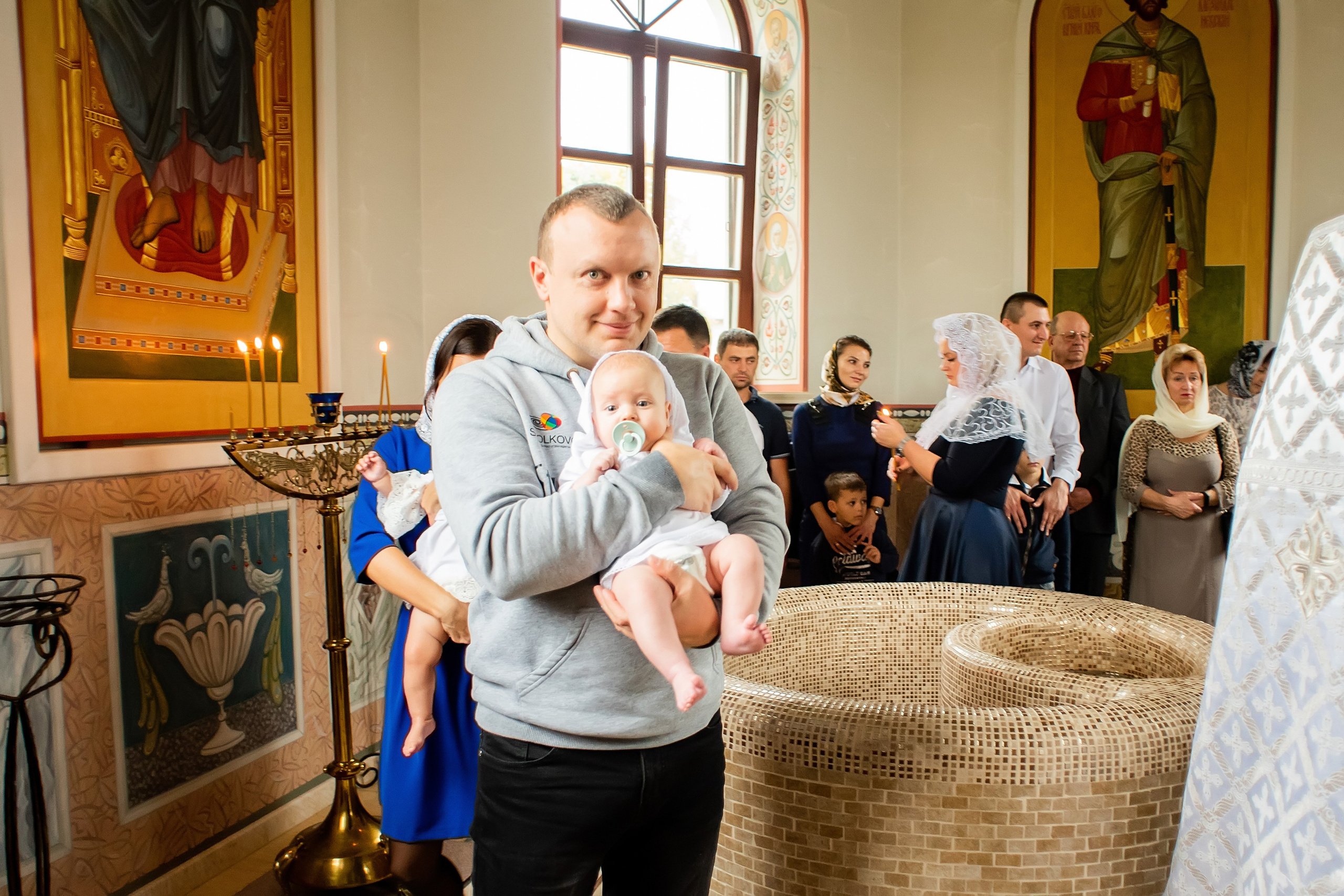 Крещение Владислава. Фотограф Юлия Попова