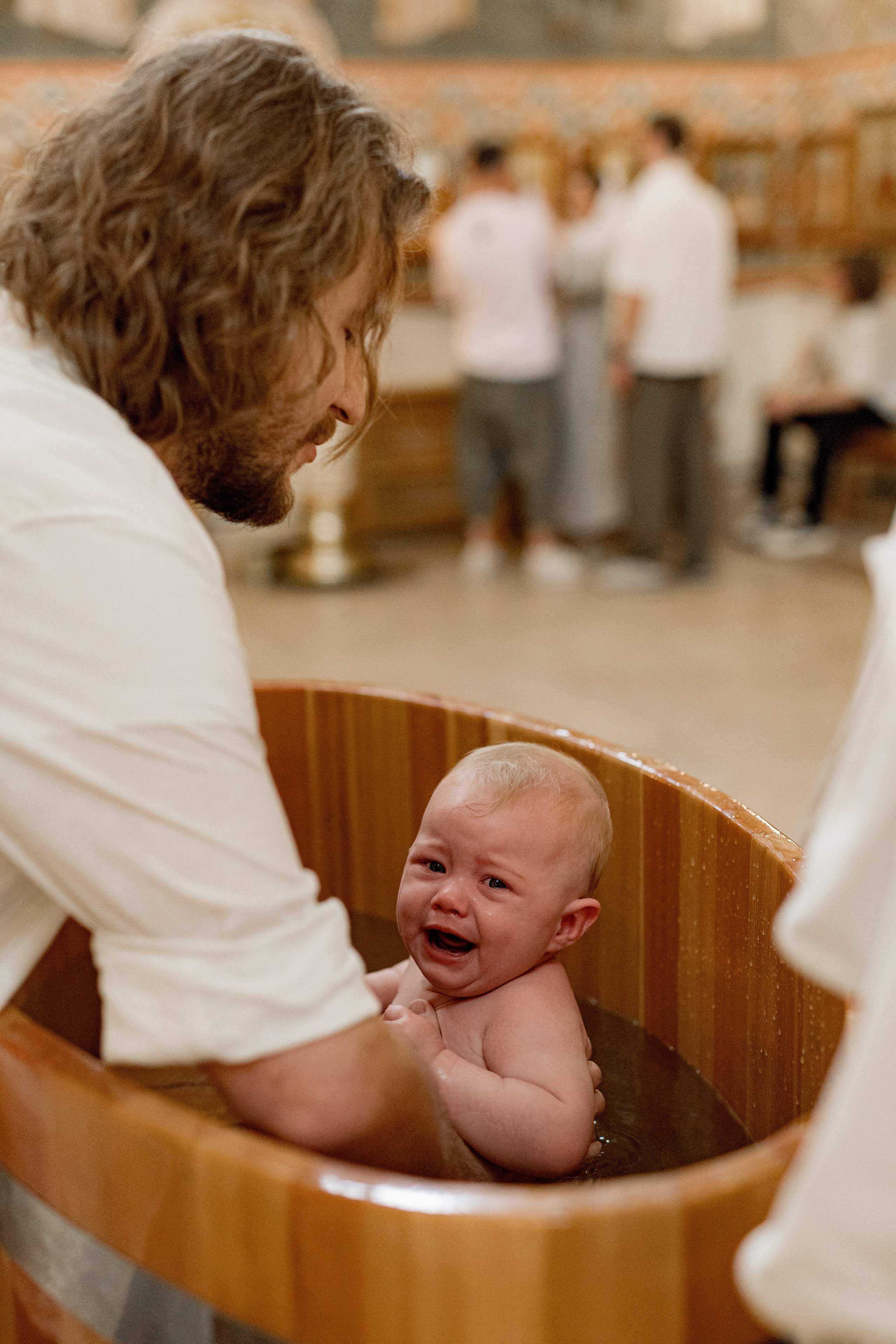 Таинство Крещения Веры. Фотограф новорождённых Newborn Москва