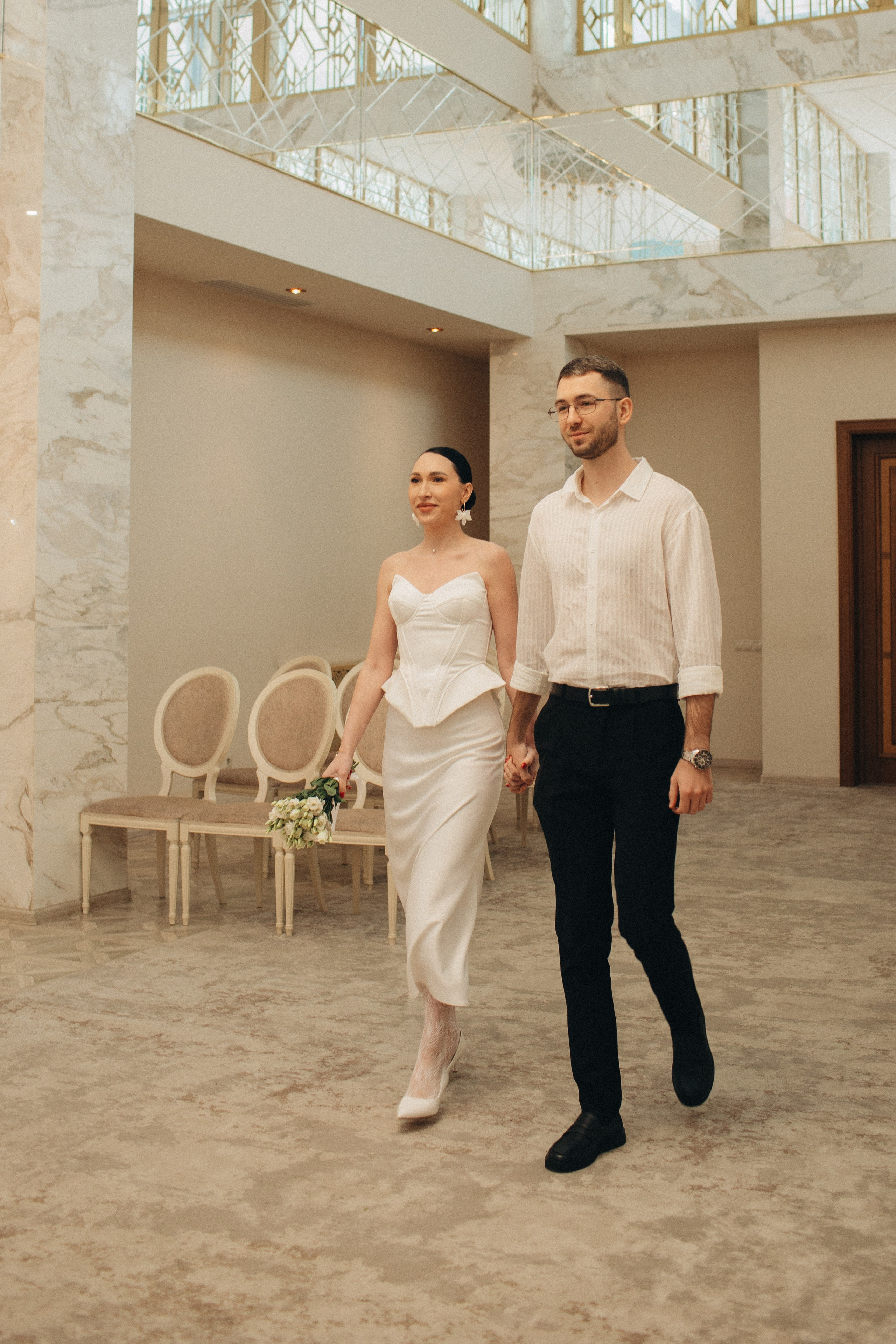 Лера & Серёжа. Роспись и съёмка в студии. Семейный фотограф в Москве