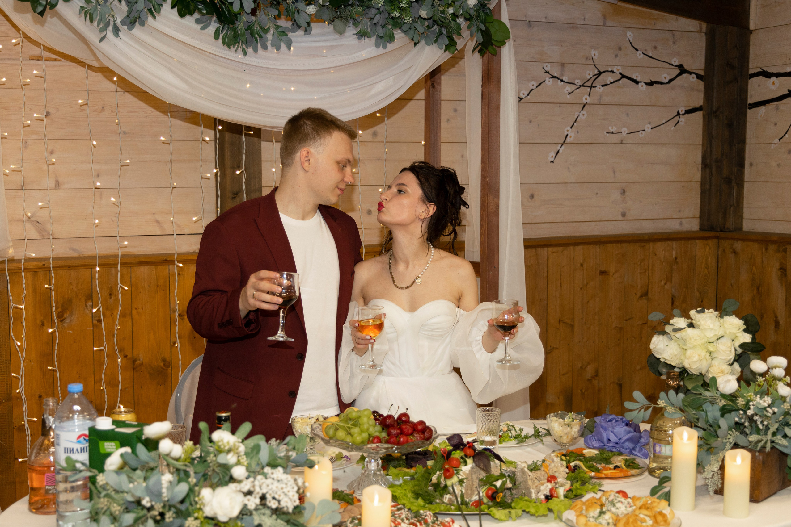 Репортаж свадебного вечера. Свадебный фотограф Александра Попова