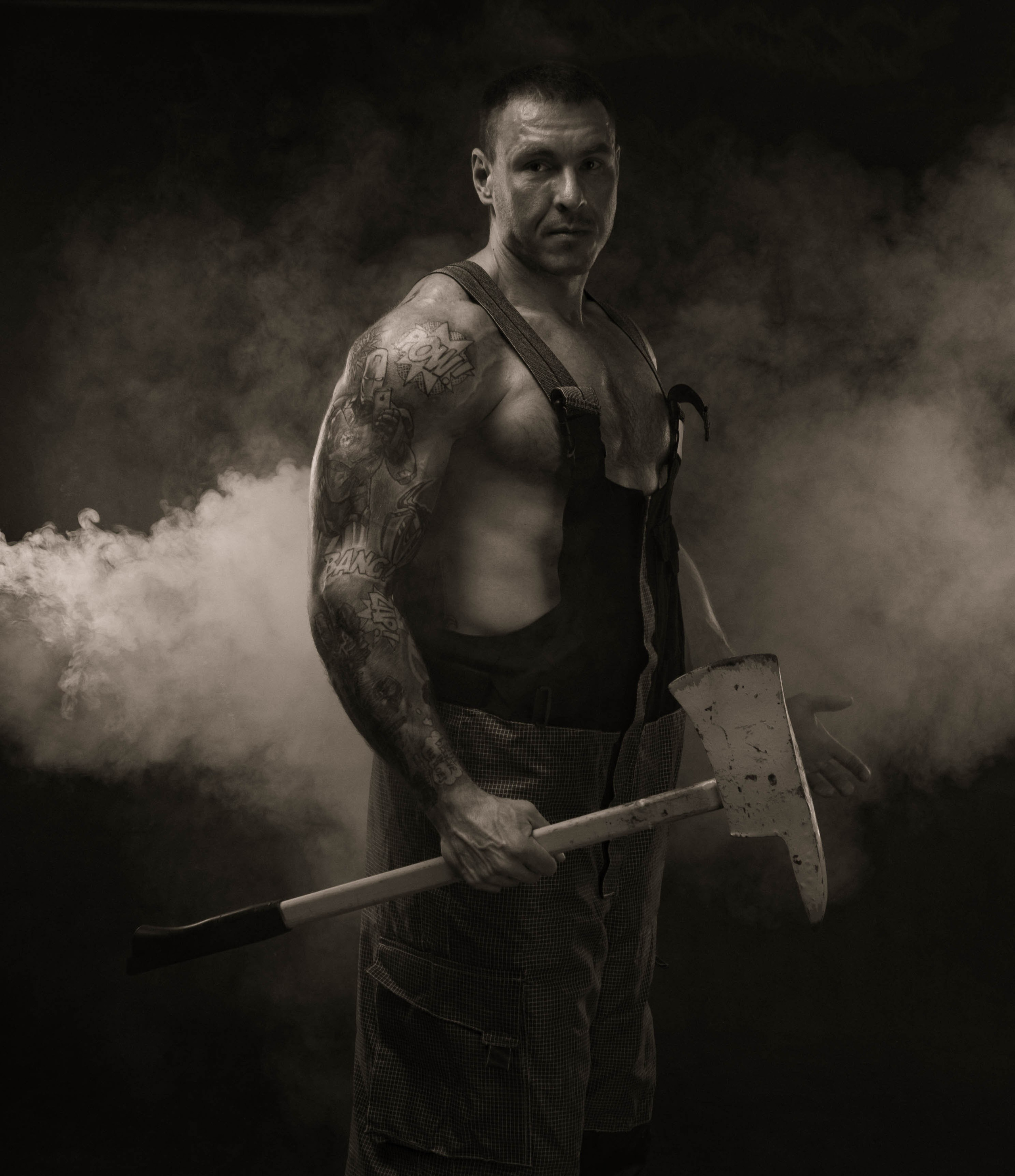 Fireman. Студийный, портретный, семейный фотограф Южно-Сахалинска Яна Радаева