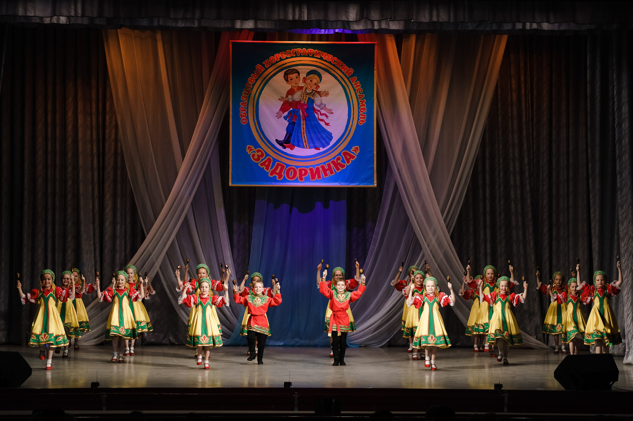 Концерт «Задоринка» пос. Ивняки. Репортажный фотограф Сергей Сажин г. Ярославль