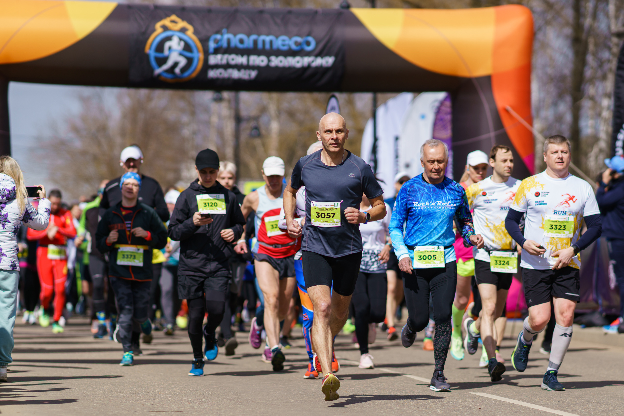 Тутаевский полумарафон. Репортажный фотограф Сергей Сажин г. Ярославль