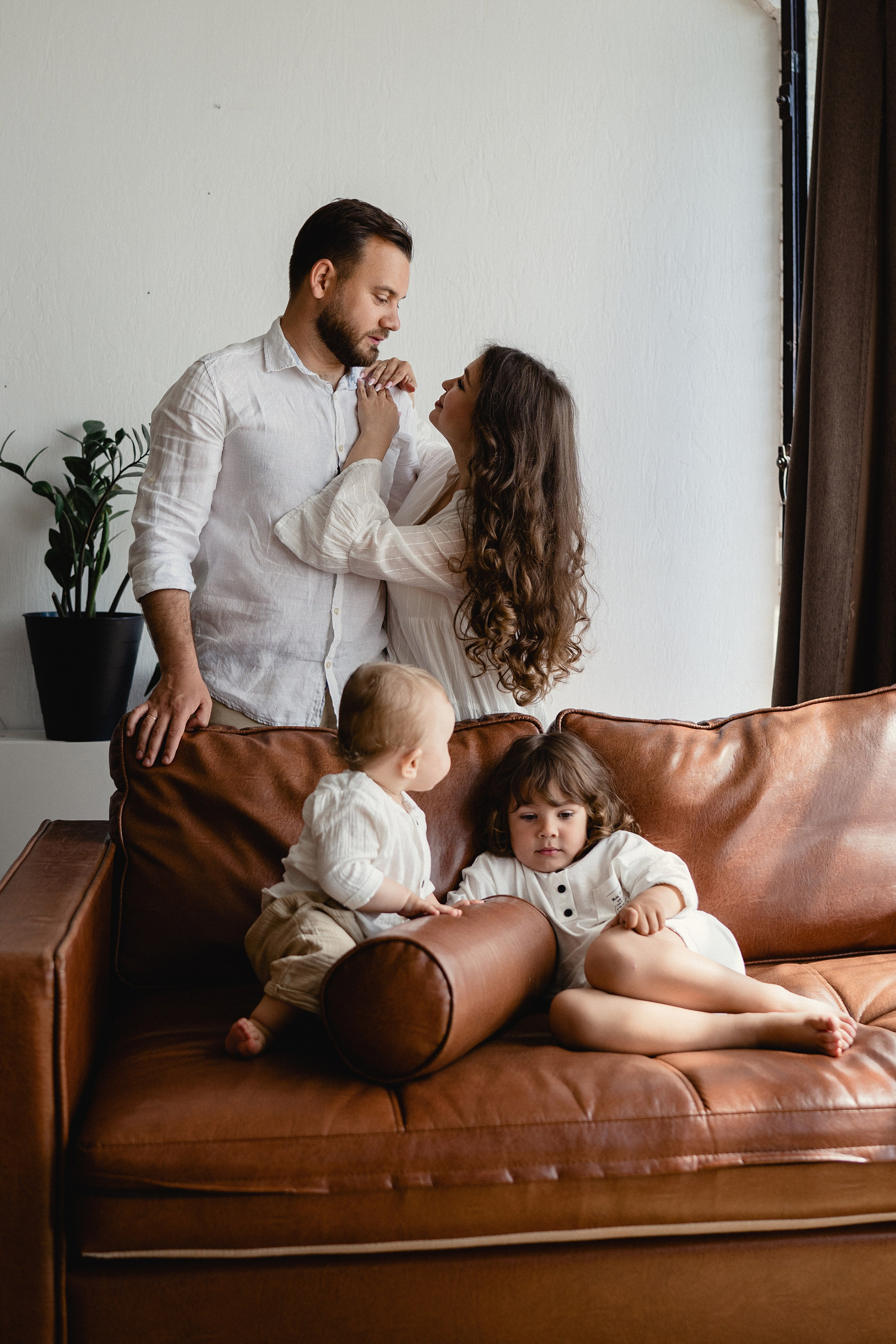 Ксюша, Егор, Елисей и Арсюша. Фотограф Москва. Екатерина Дударевич