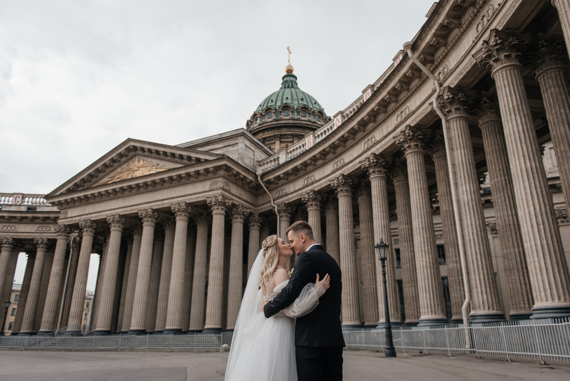 свадебная фотосессия у Казанского собора