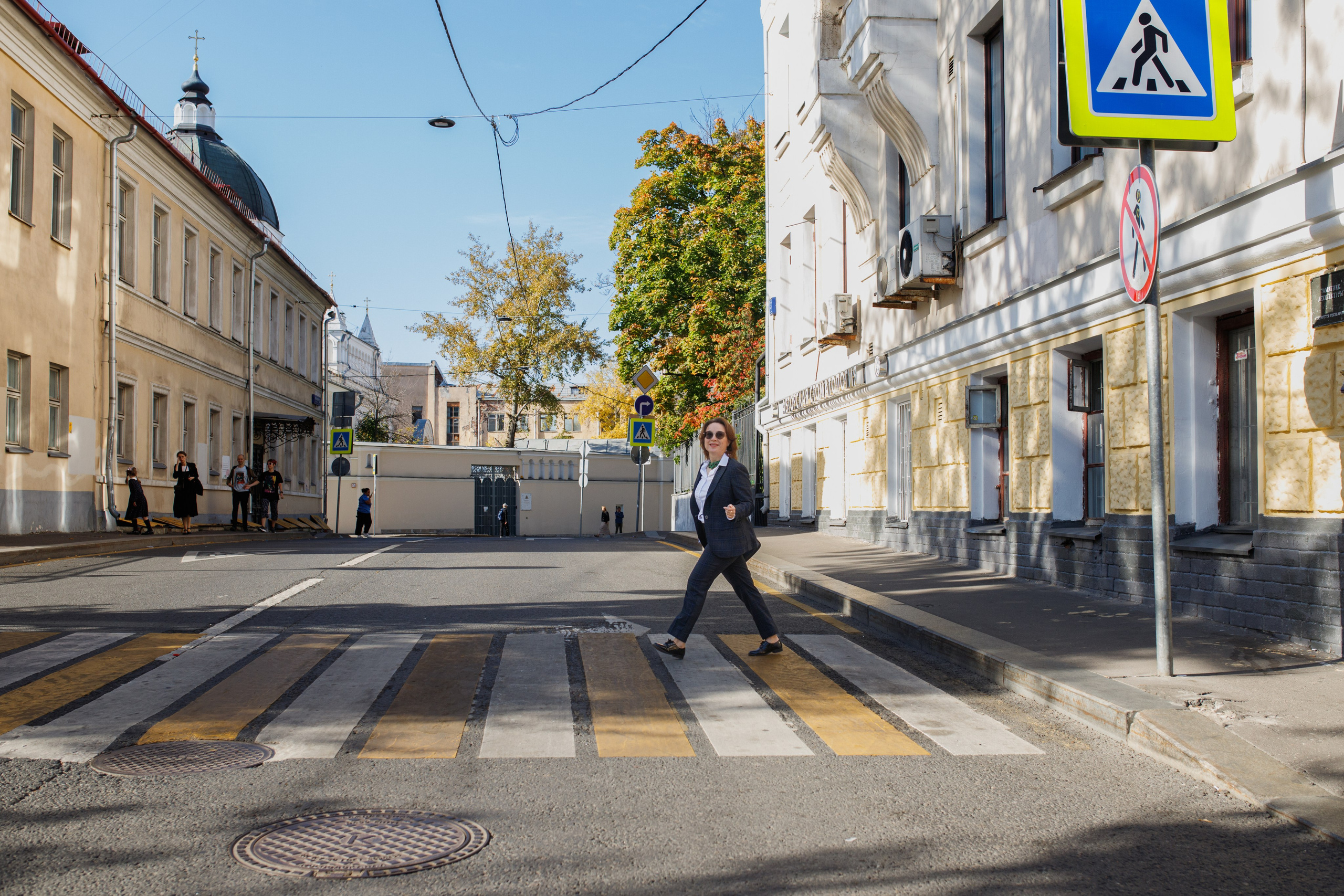 Прогулка по осенней Москве. Семейный и школьный фотограф в Москве Анна Ткач