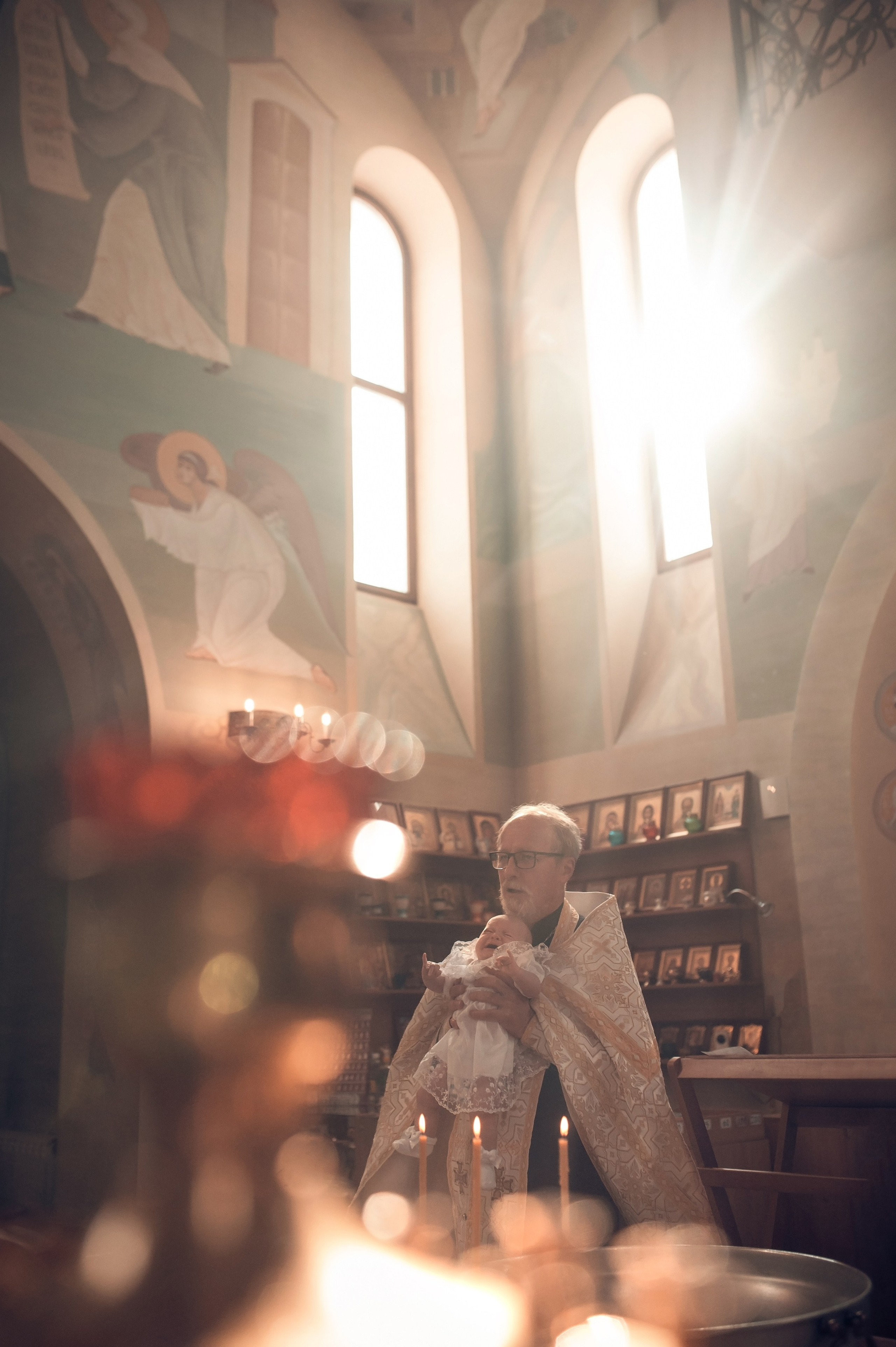 Таинство Крещения Церковь иконы Божией матери Всецарица. Семейный фотограф Олеся Батурина Рязань