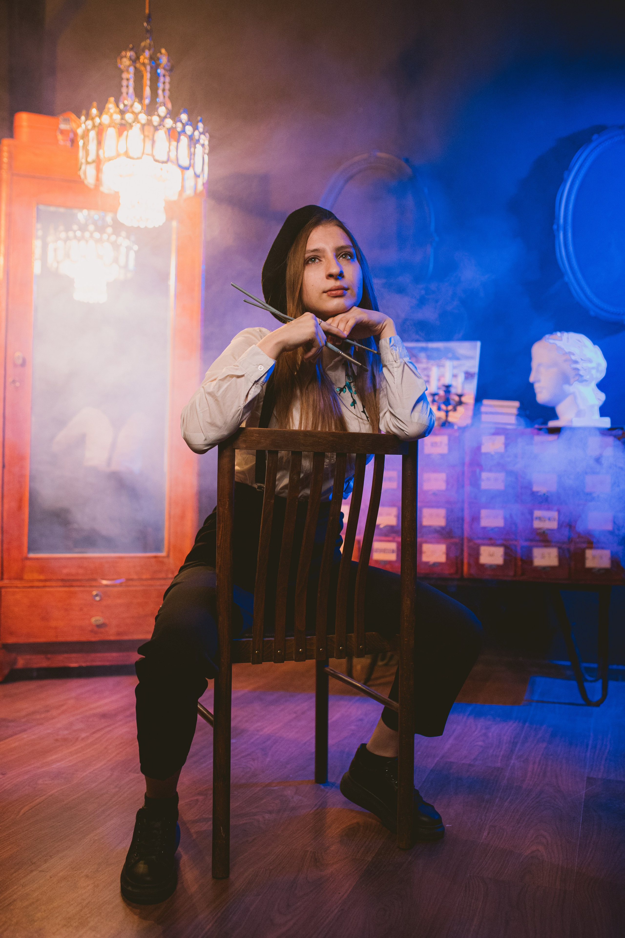 Мисс Физика 2024: фотосессия в стиле «Виды искусств». Портретный и репортажный фотограф в Воронеже: Анастасия Пузикова