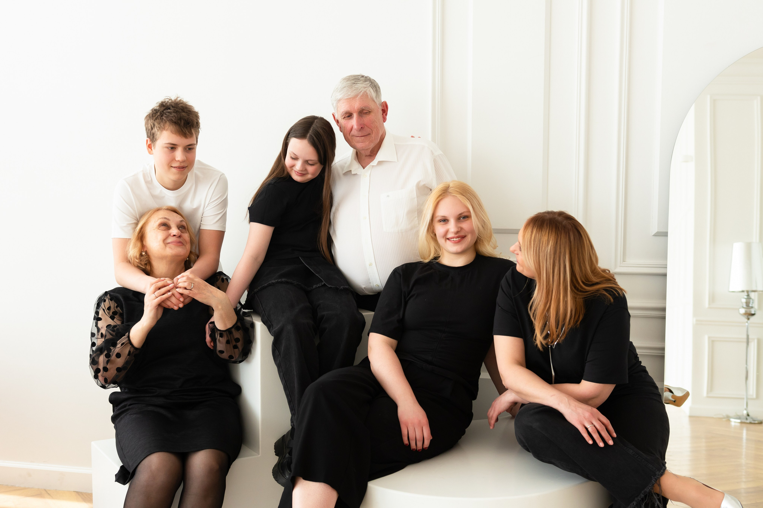 Много любви! Семейная фотосессия в студии, Екатеринбург. Фотограф в Екатеринбурге Пойгина Елена