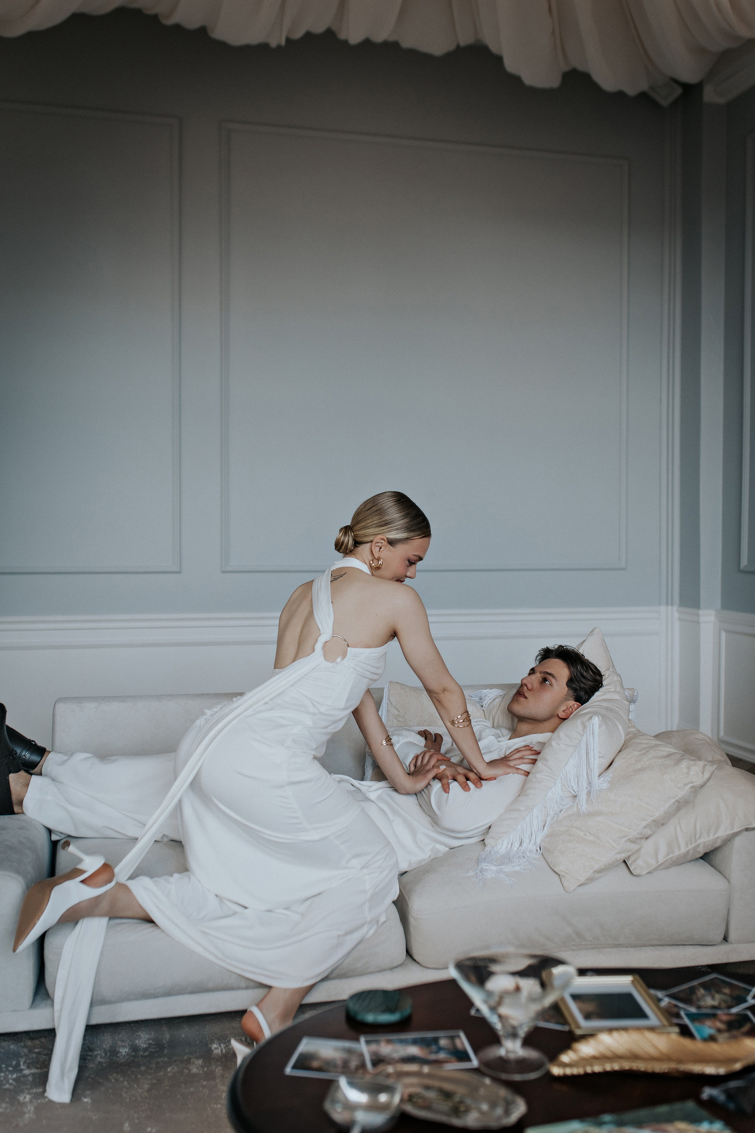 Свадебная фотосессия в студии