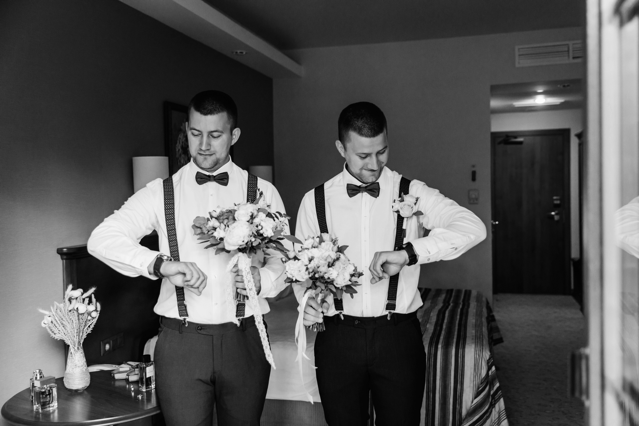 Юлия и Сергей, Евгения и Иван. Свадебный и семейный фотограф Александра Кос