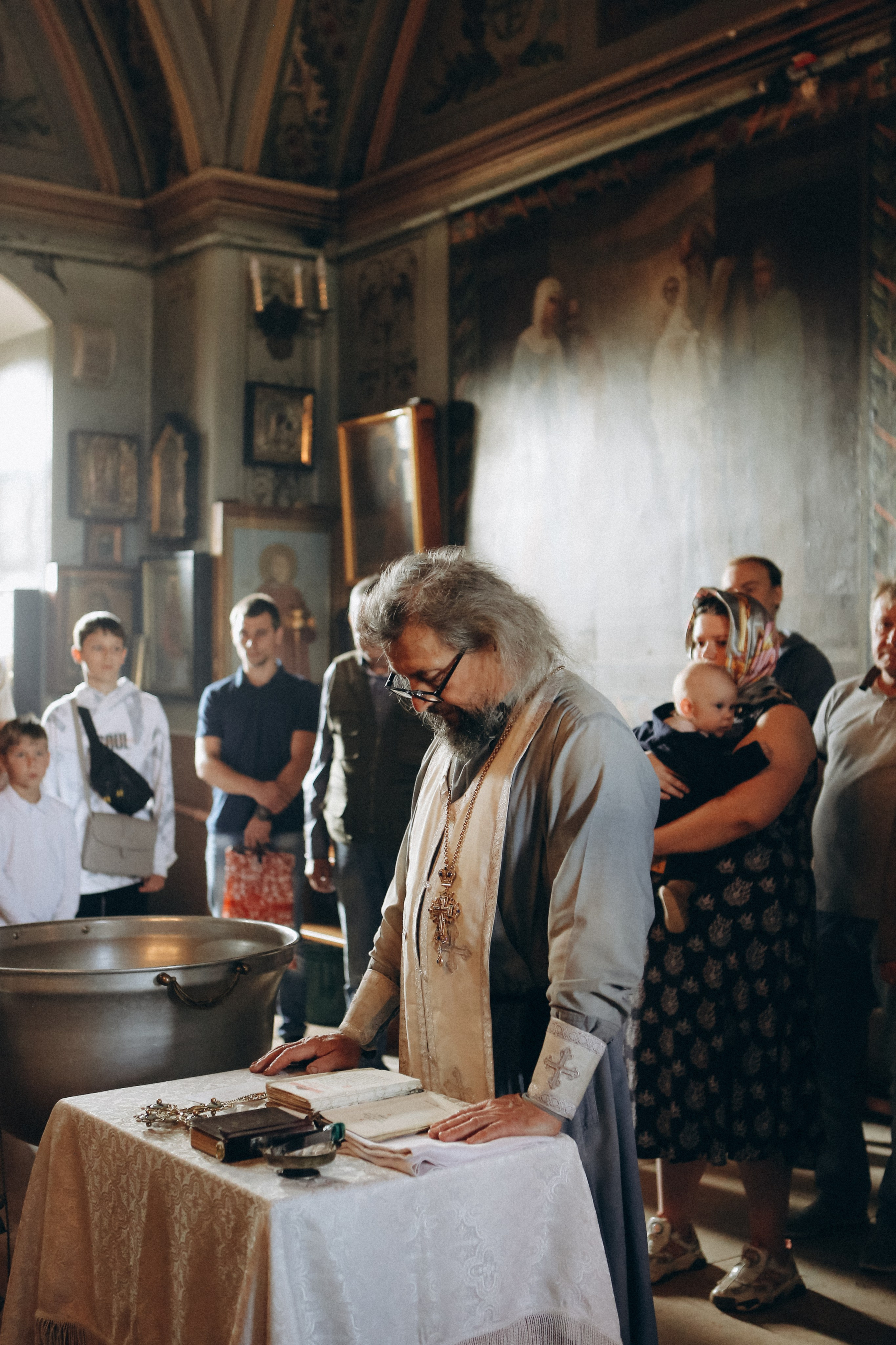 Крещение Ивана. Фотограф Анастасия Кувшинова Москва
