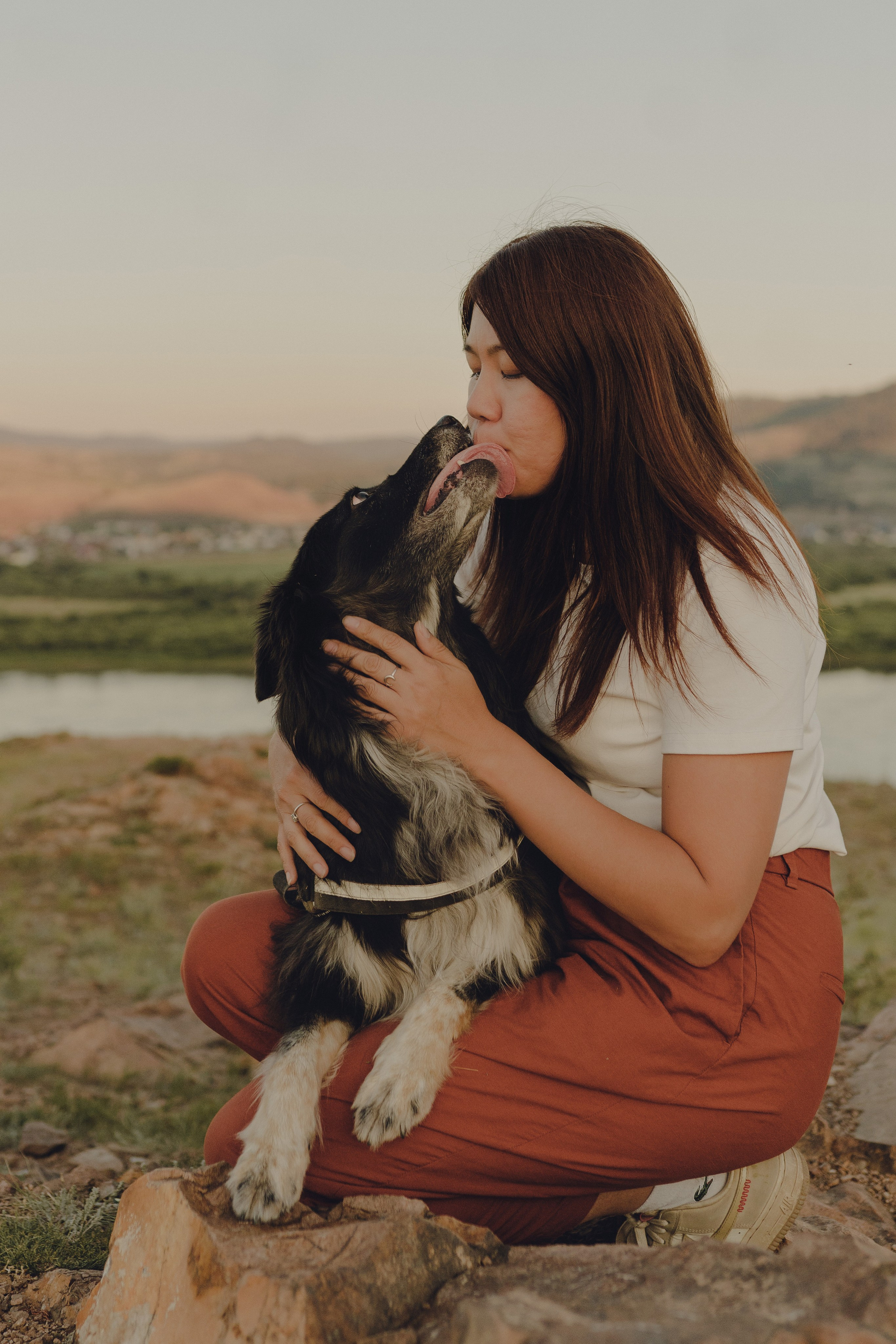 Настя и Умка. Фотограф анималист в Спб недорого Олеся Майорова