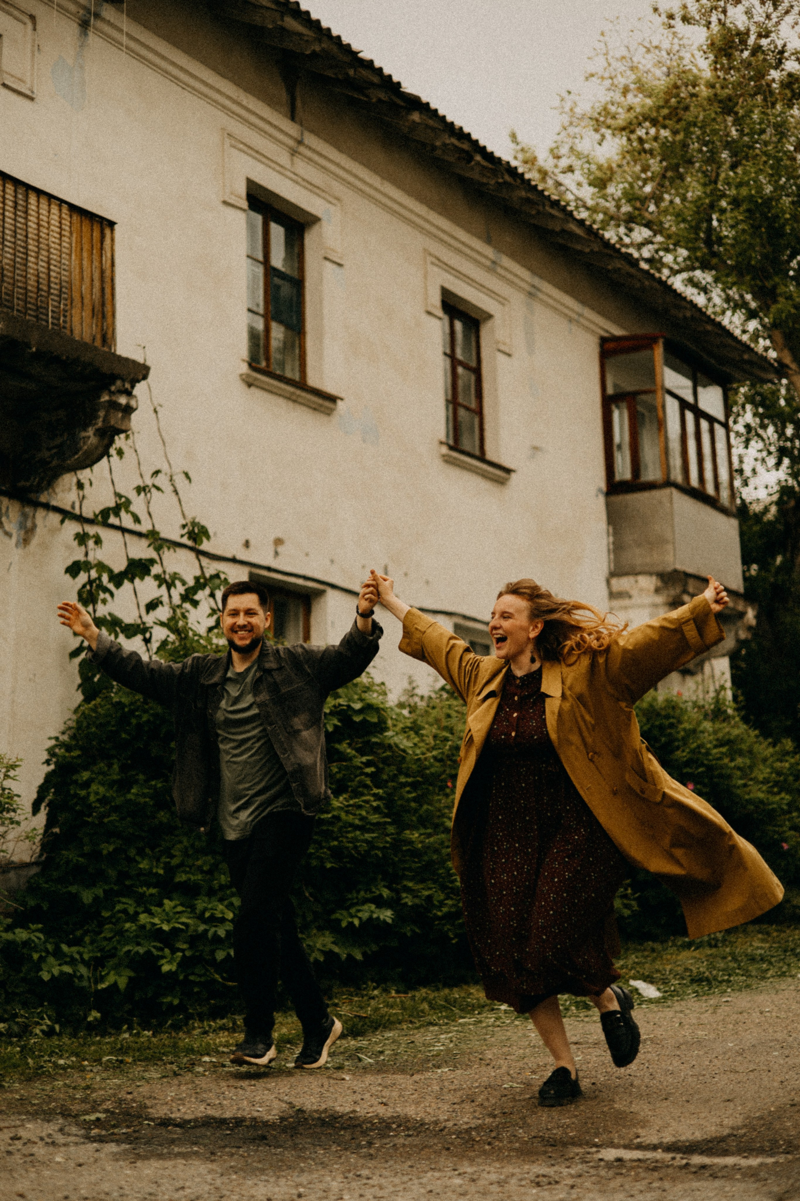 В дождь. Фотограф Настя Леонова