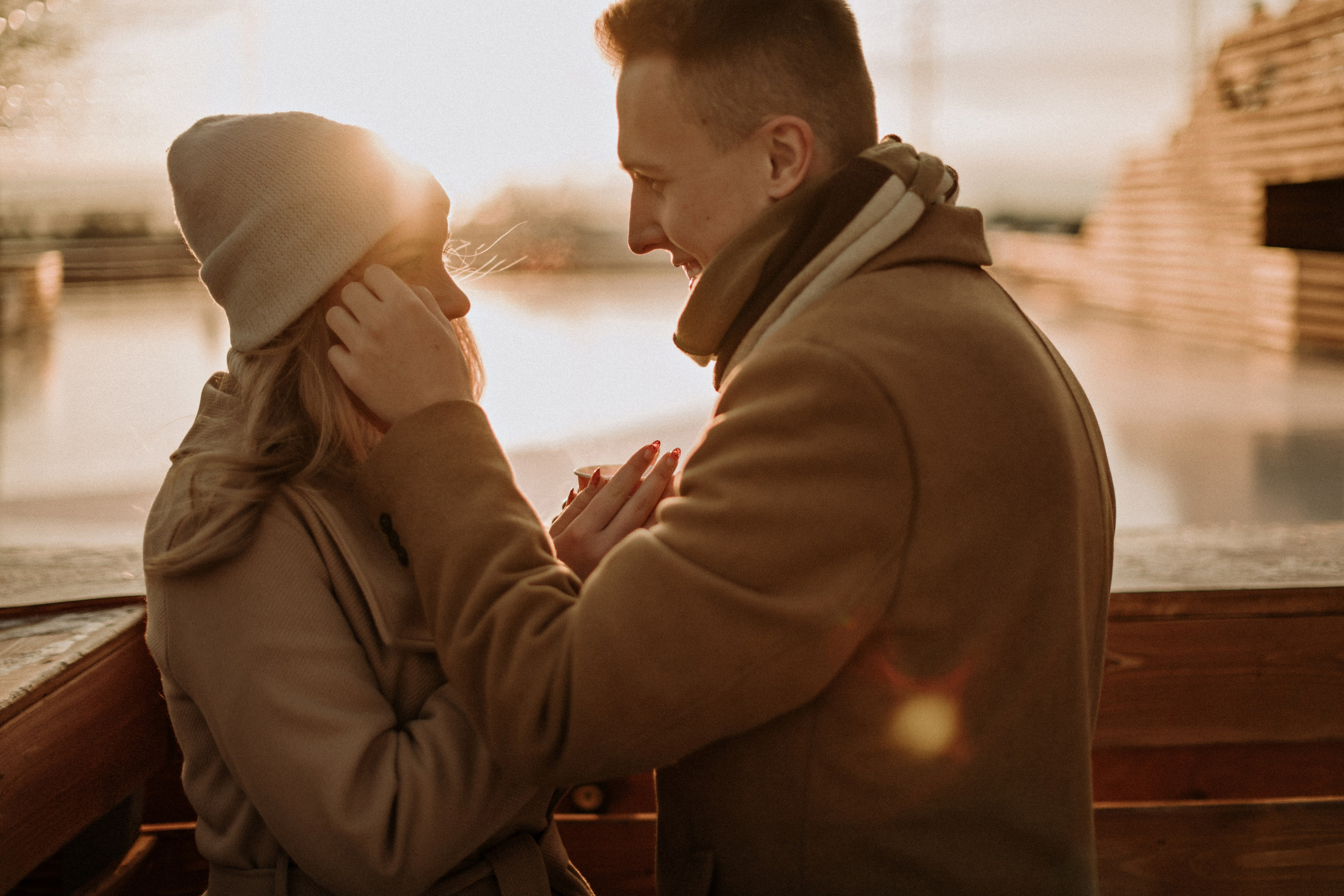 Лиза и Антон. Каток. Свадебный фотограф в Санкт-Петербурге София Шубик