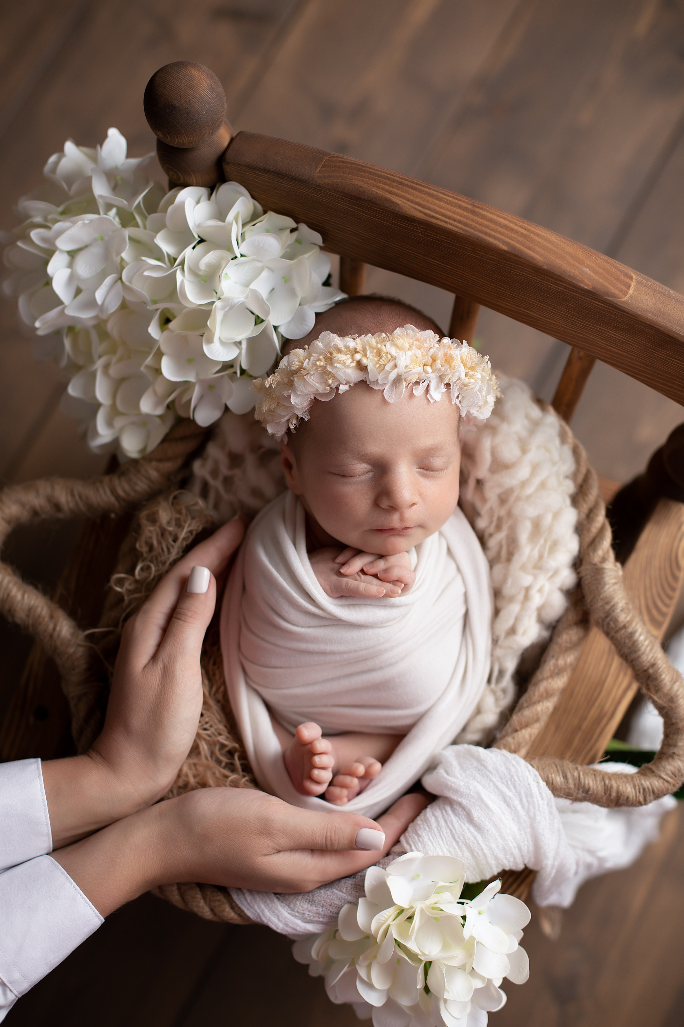 Новорожденные девочки. Фотограф новорожденных в Нижнем Новгороде Белякова Оксана
