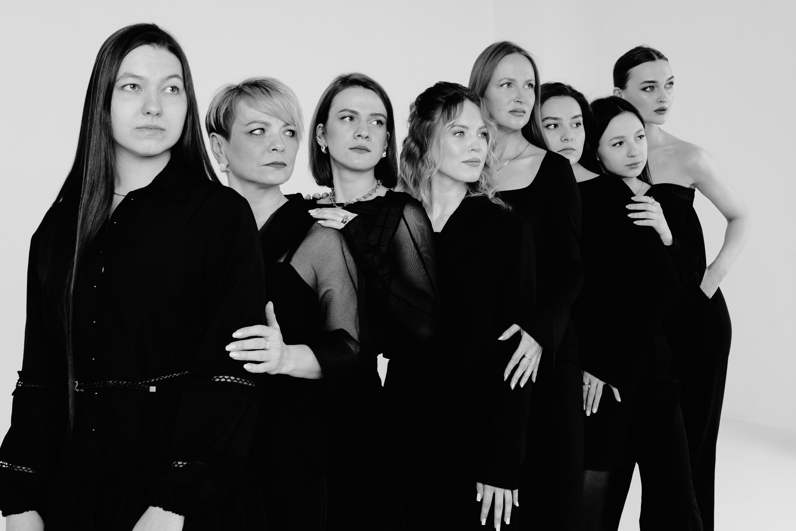 Фотоссесия коллектива Модельной школы. Фотограф в Кирове Настя Шабардина