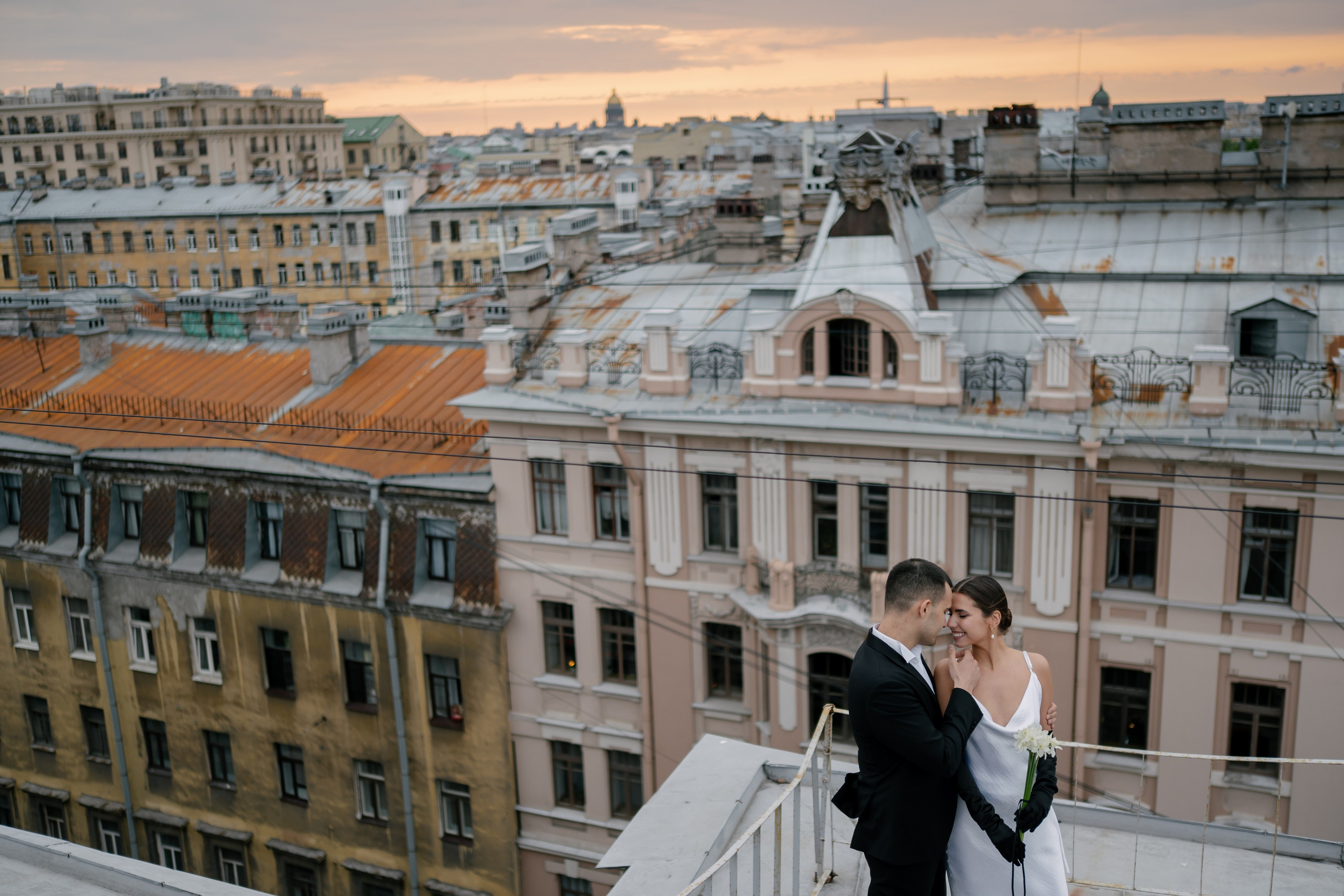 На крышах Питера. Семейный и свадебный фотограф в Красногорске Анастасия Тихонова