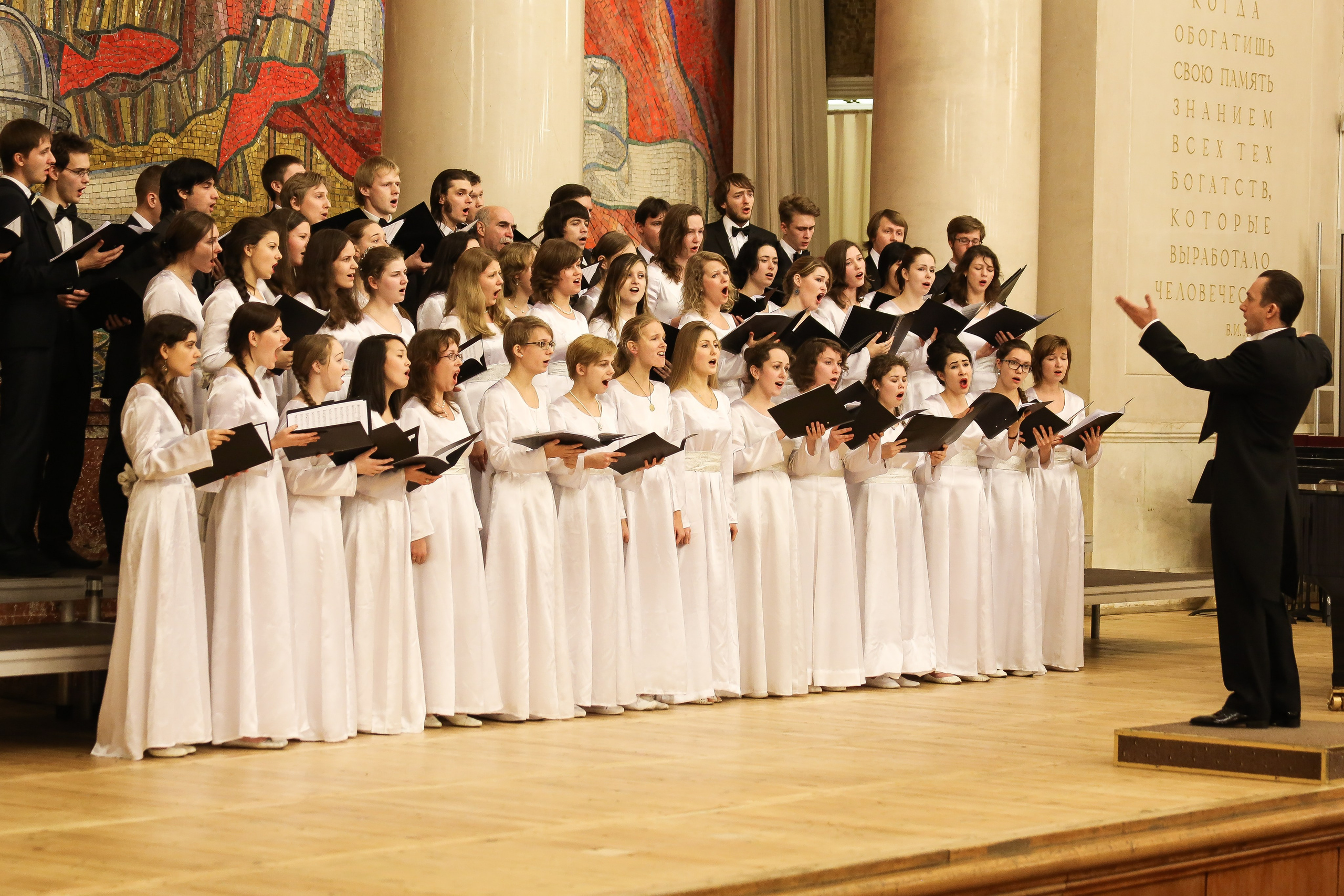 Хоровое студенчество двух столиц. Дарья Письменюк / Darya Leitstern — фотограф, музыкант, журналист, путешественник