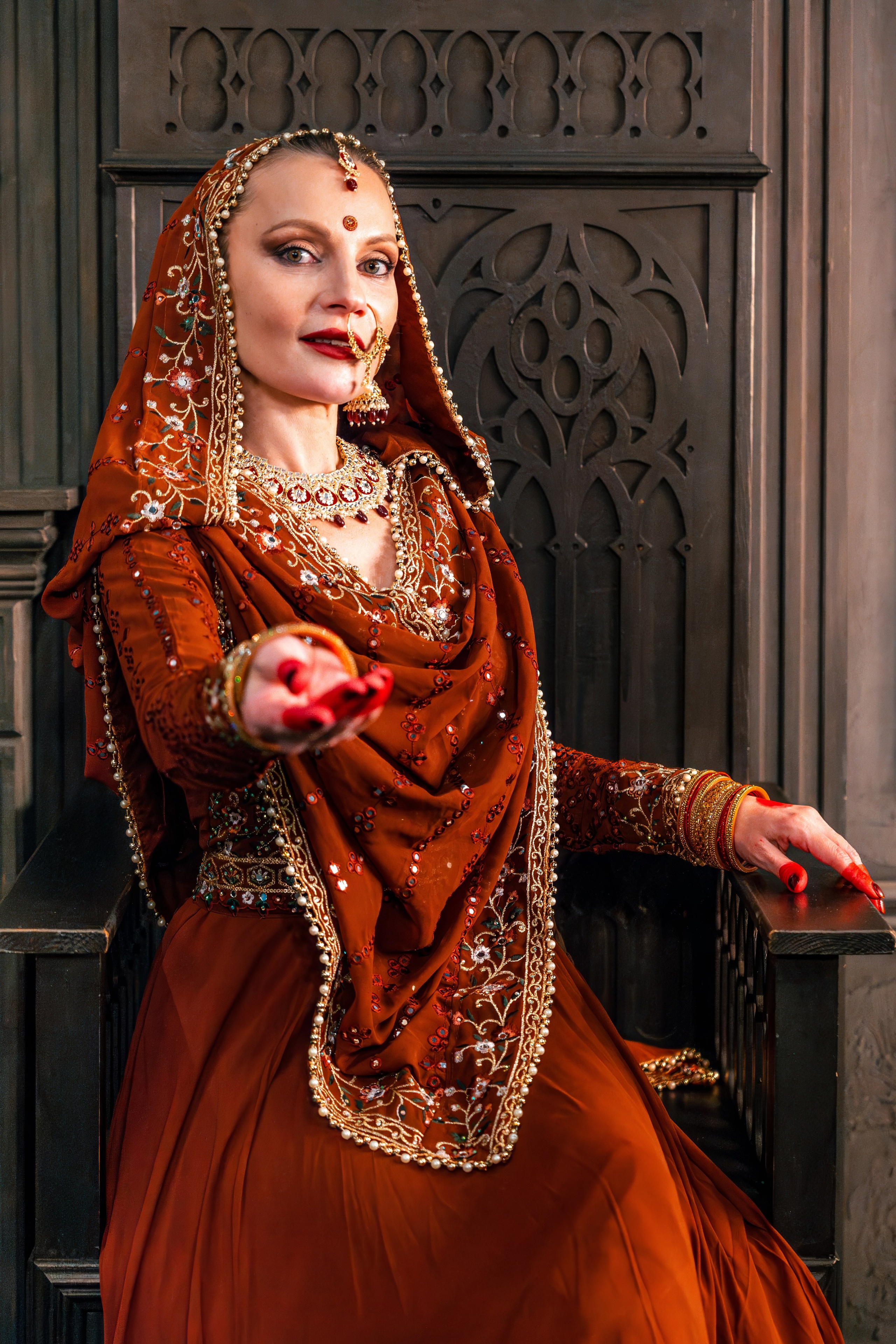 Съемка в Индийском стиле. Легкая фотография