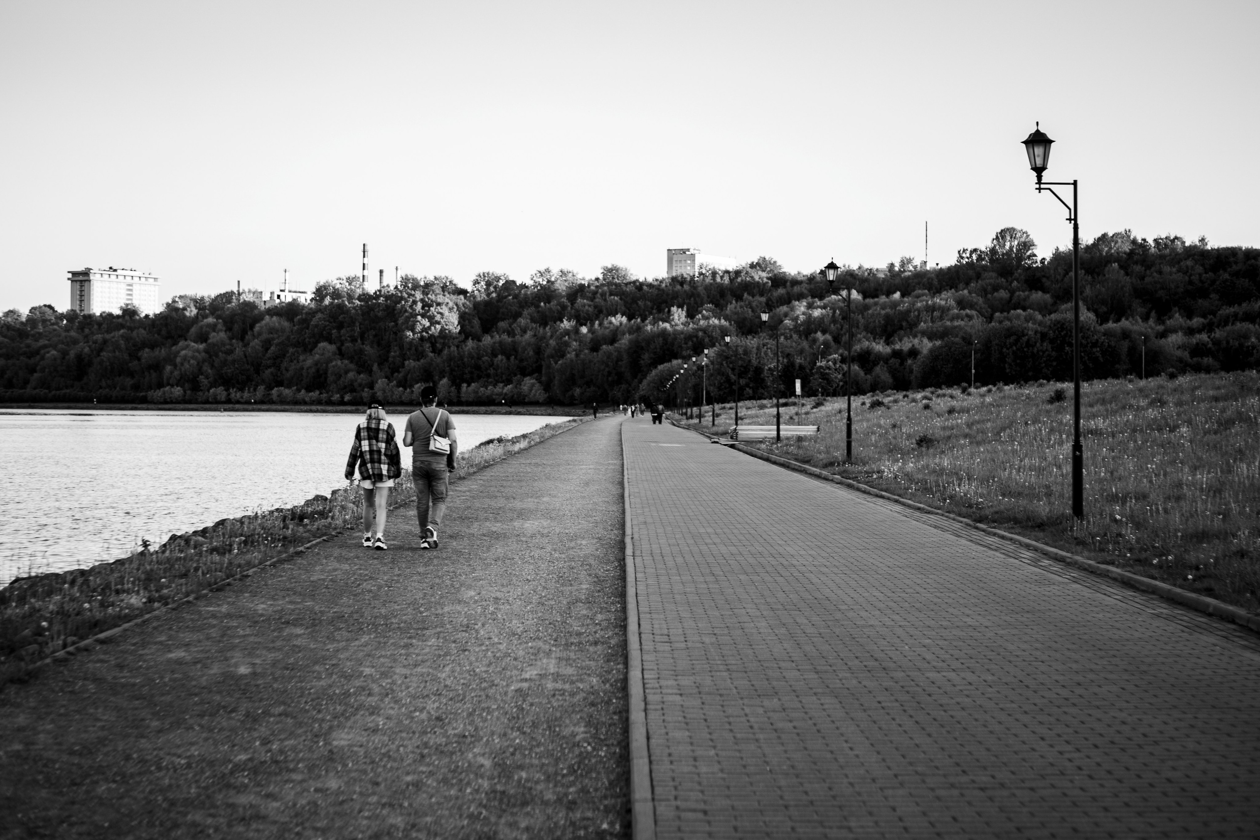 Монохромная Москва. Легкая фотография