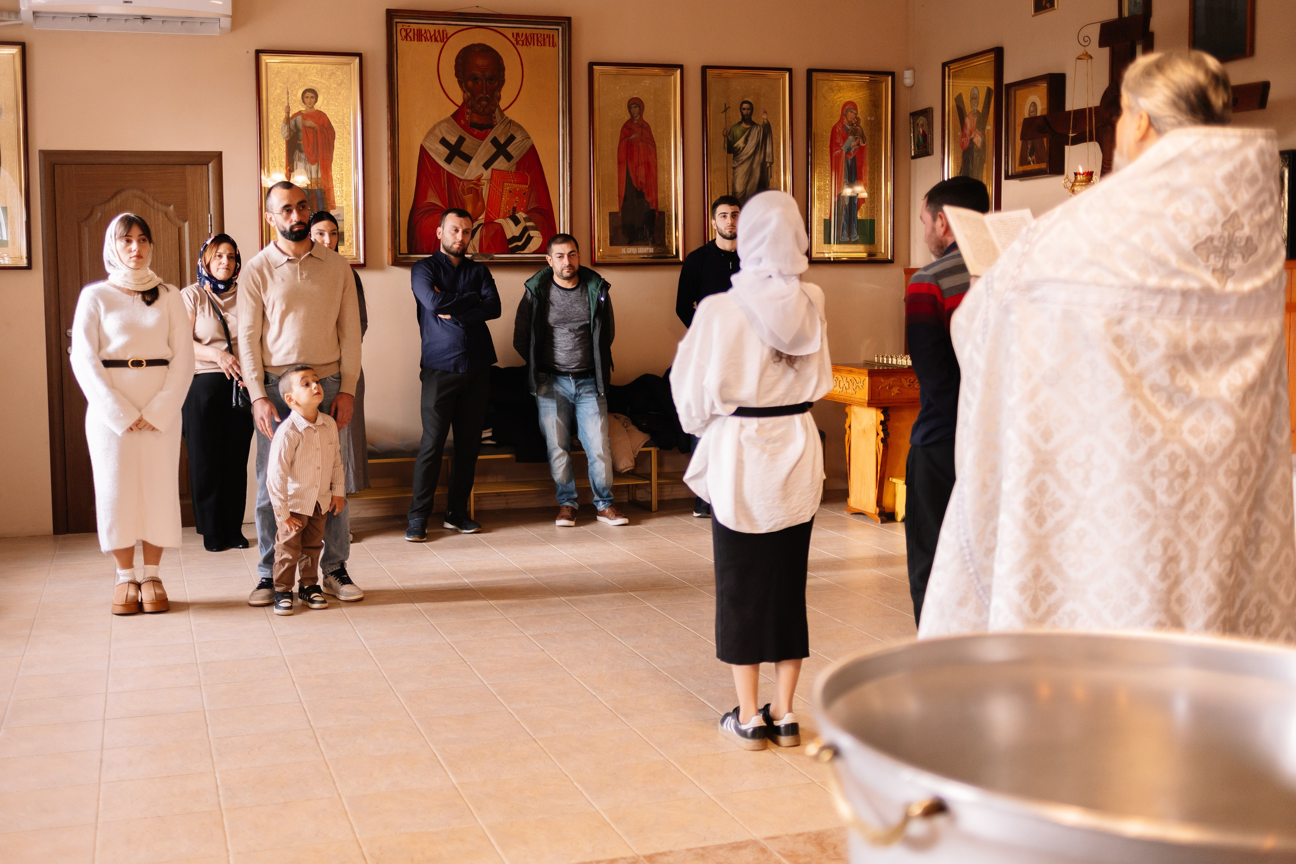 Крещение в храме Дагомыса. Семейный фотограф в Сочи, Лоо, Дагомысе, Вардане Кучумова Олеся