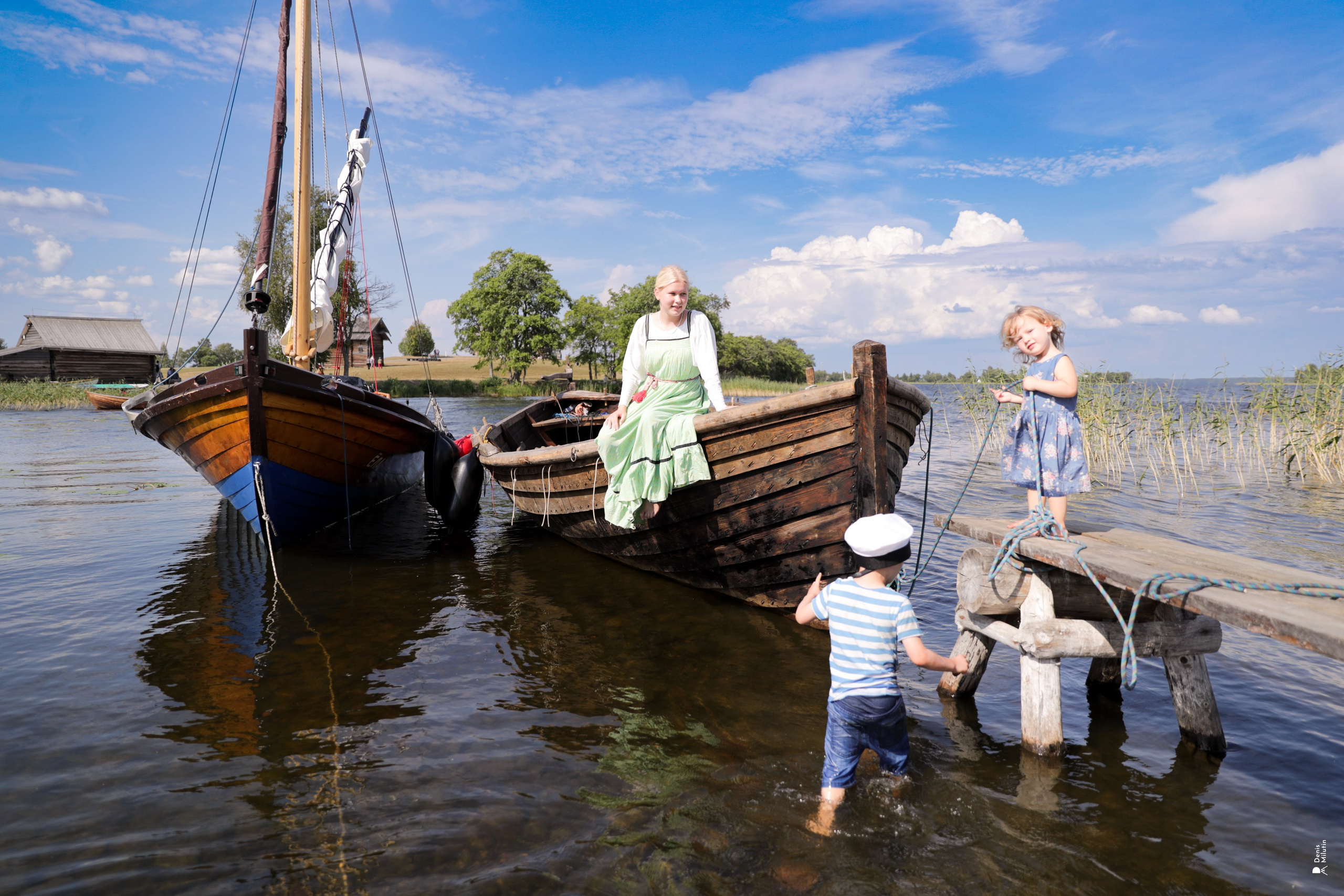 Кижская регата 2025. Портретный фотограф Денис Милютин