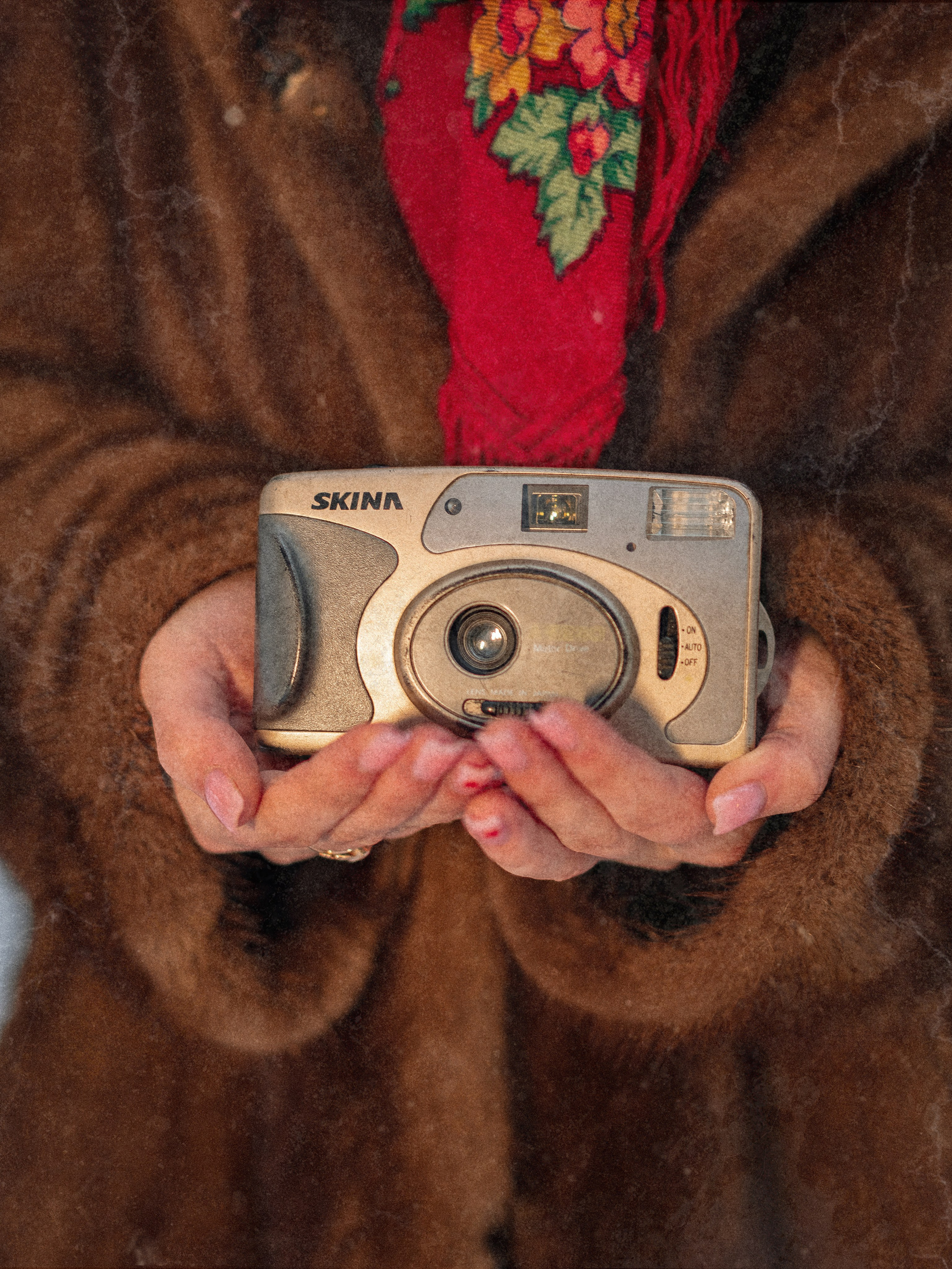 Ольга — фотосессия в зимнем стиле. Фотограф Москва