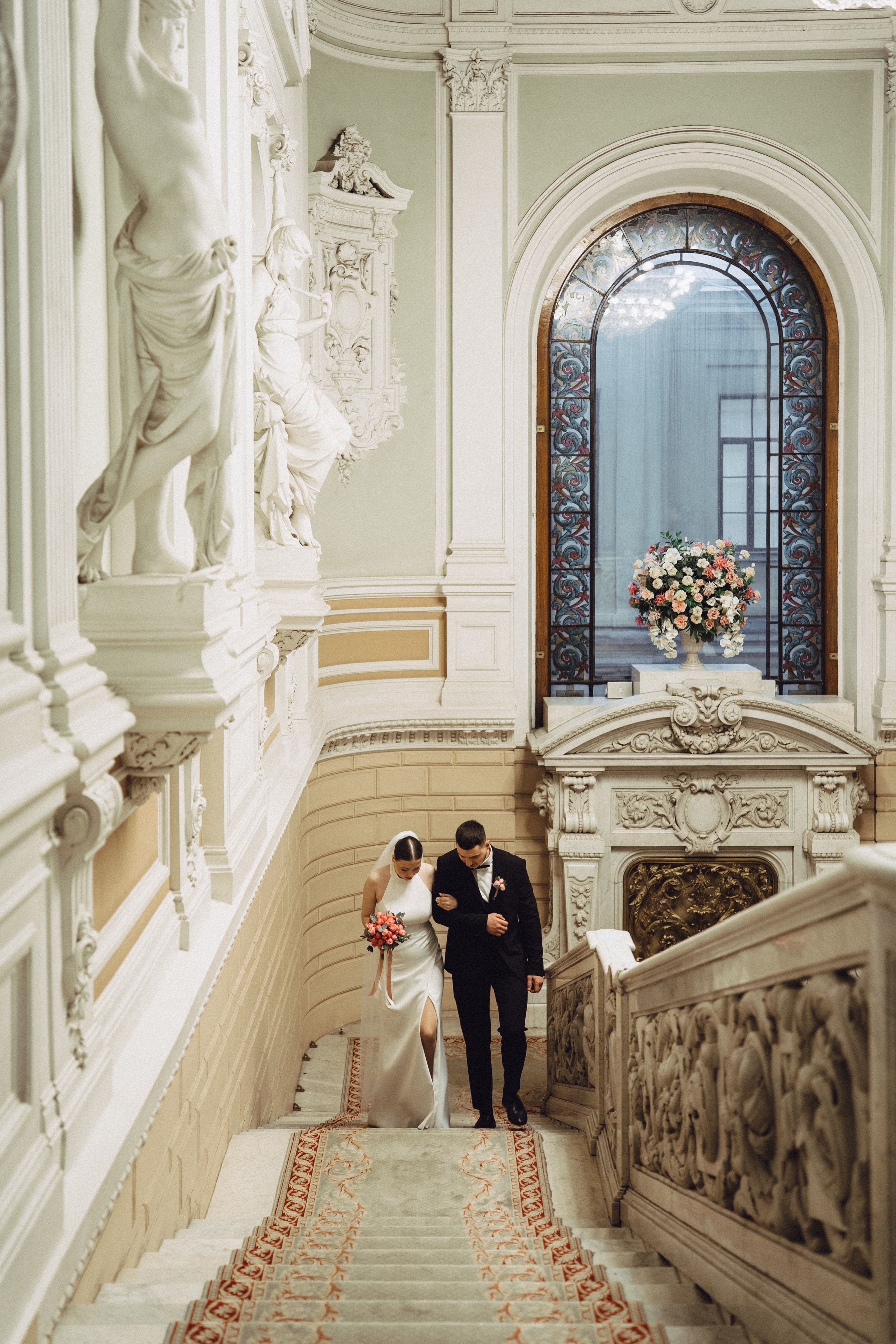 СВАДЕБНАЯ СЬЕМКА В ПЕВОМ ДВОРЦЕ БРАКОСОЧЕТАНИЯ. Профессиональный фотограф, Санкт-Петербург — Виктория Богомолова