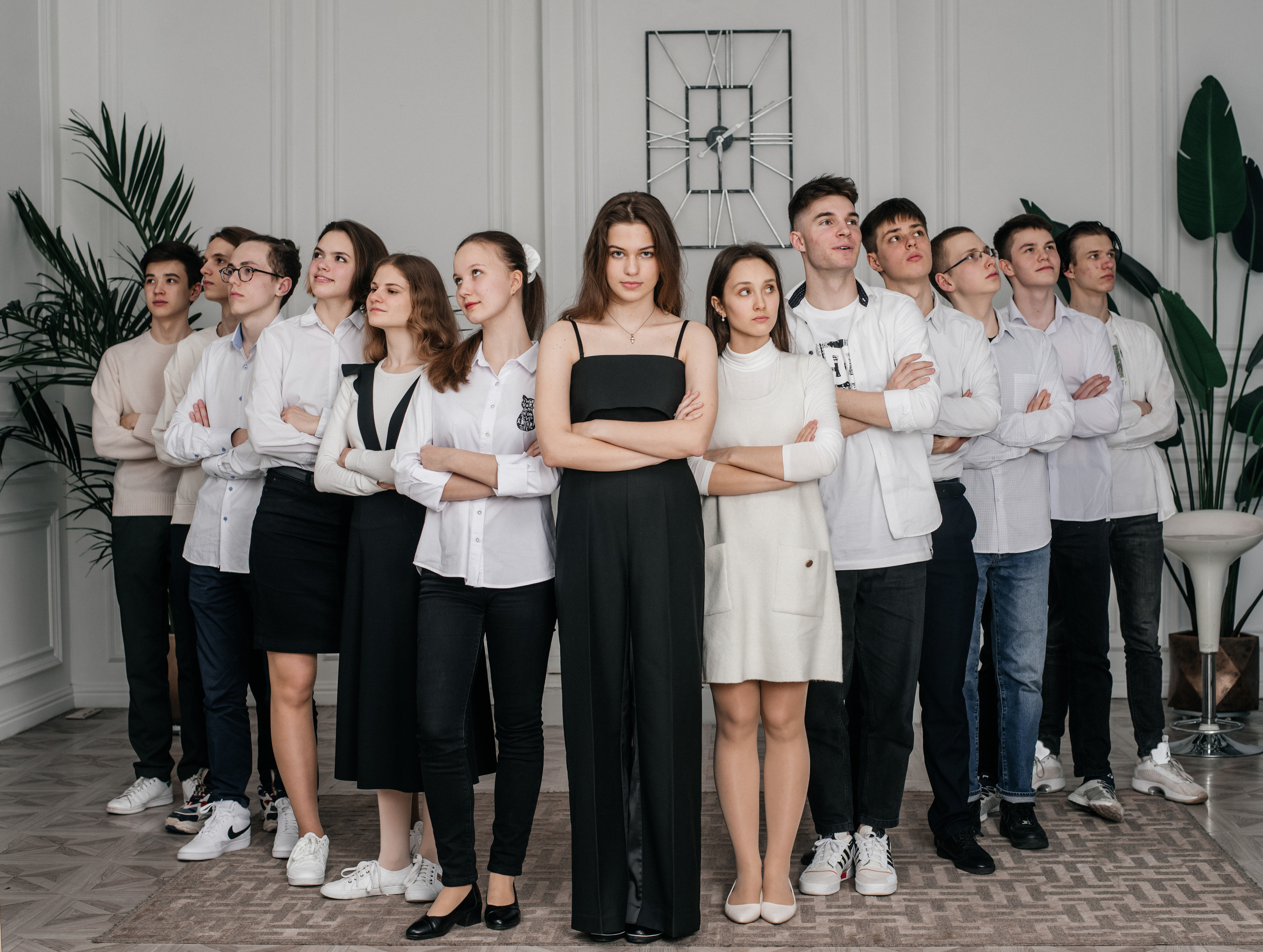 Фотографии со студийной съемки выпускников. Выпускные альбомы. Школьный фотограф в Брянске и Москве Алла Жарикова