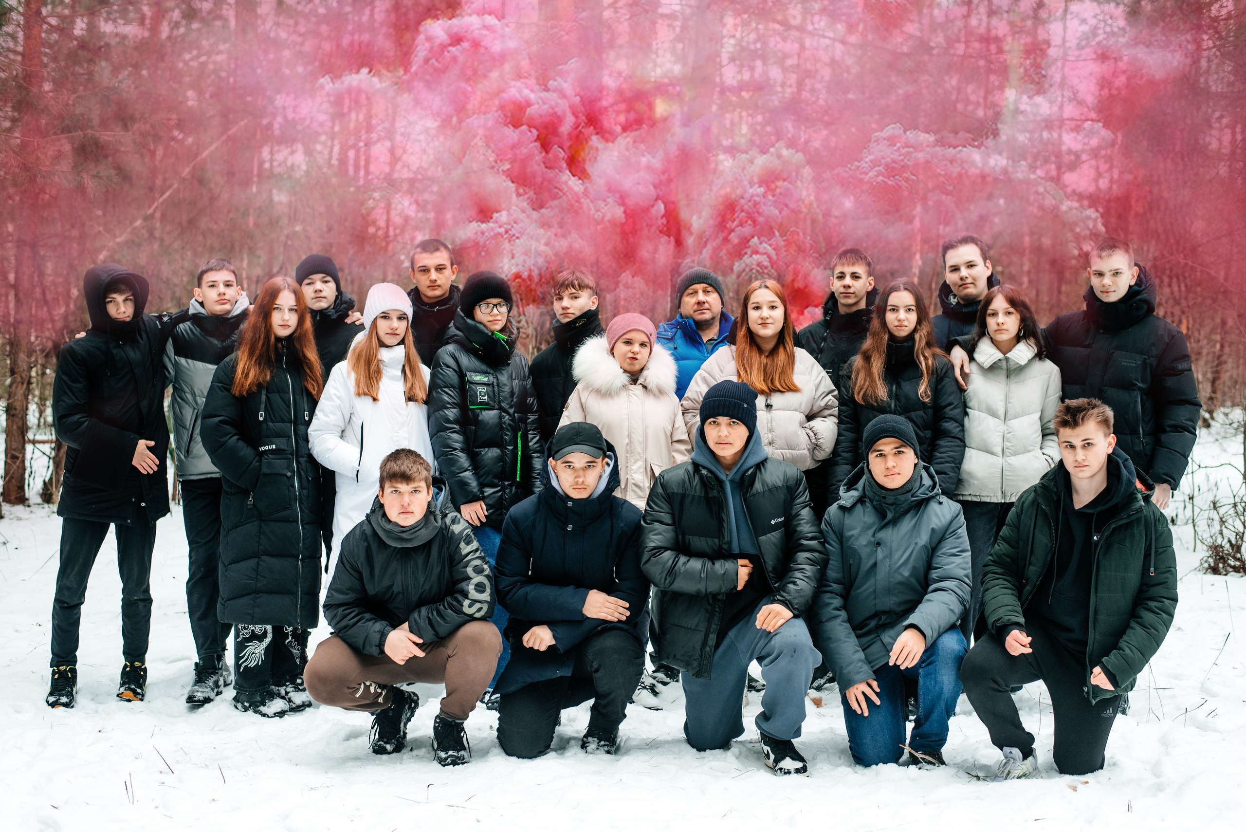 Зимние фотографии для выпускного альбома. Выпускные альбомы. Школьный фотограф в Брянске и Москве Алла Жарикова