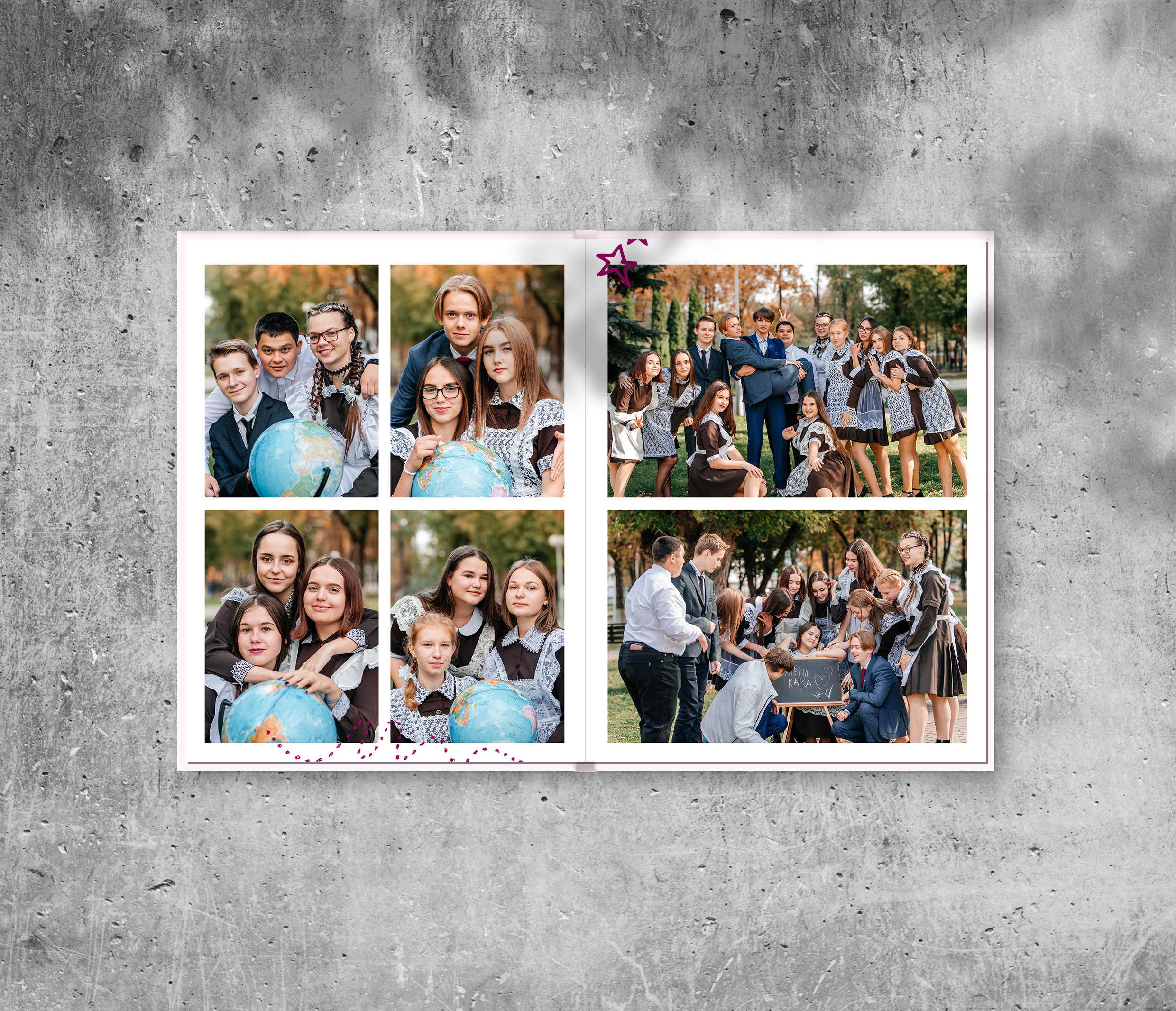Выпускной альбом Стандартный. Выпускные альбомы. Школьный фотограф в Брянске и Москве Алла Жарикова