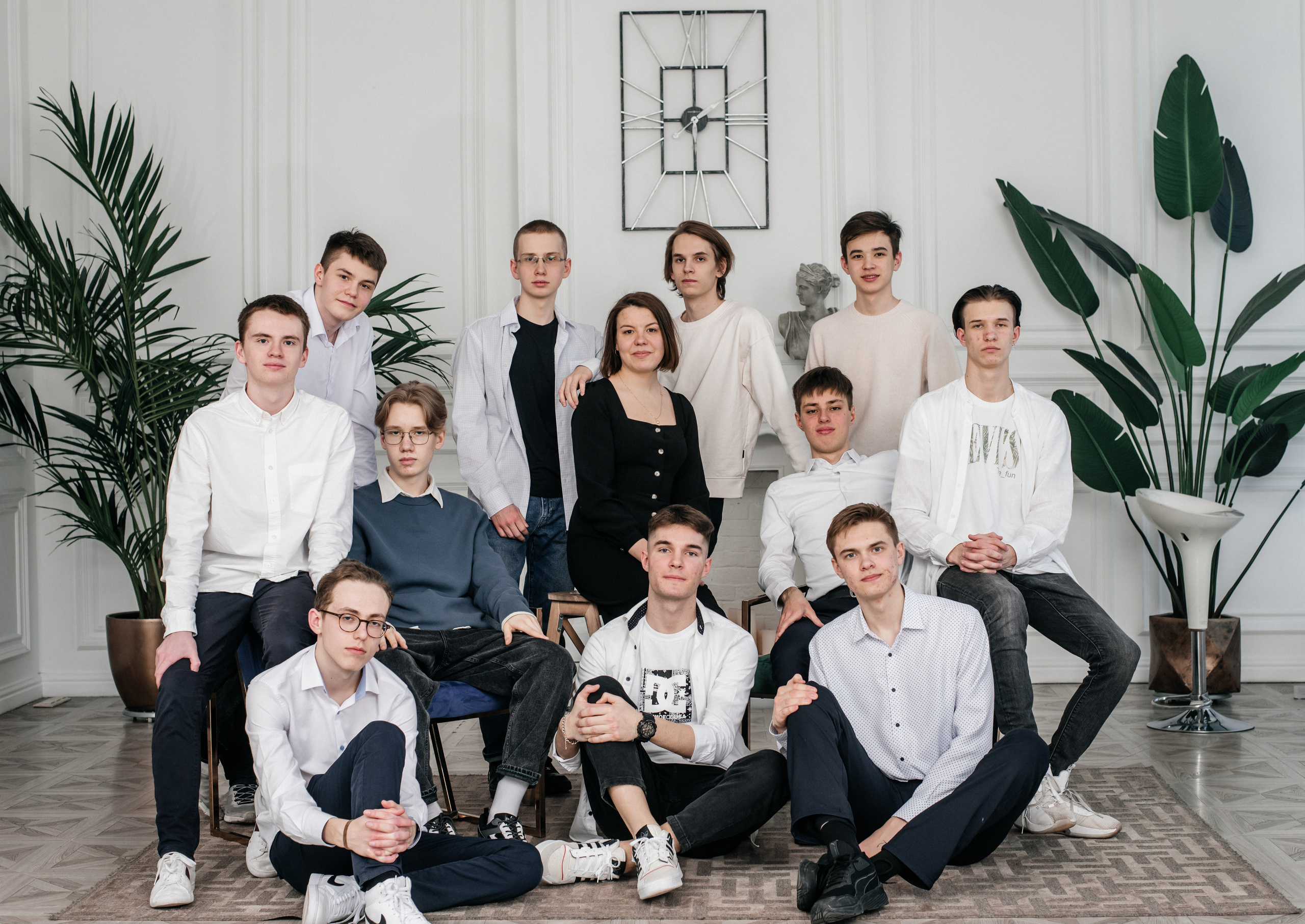 Фотографии со студийной съемки выпускников. Выпускные альбомы. Школьный фотограф в Брянске и Москве Алла Жарикова