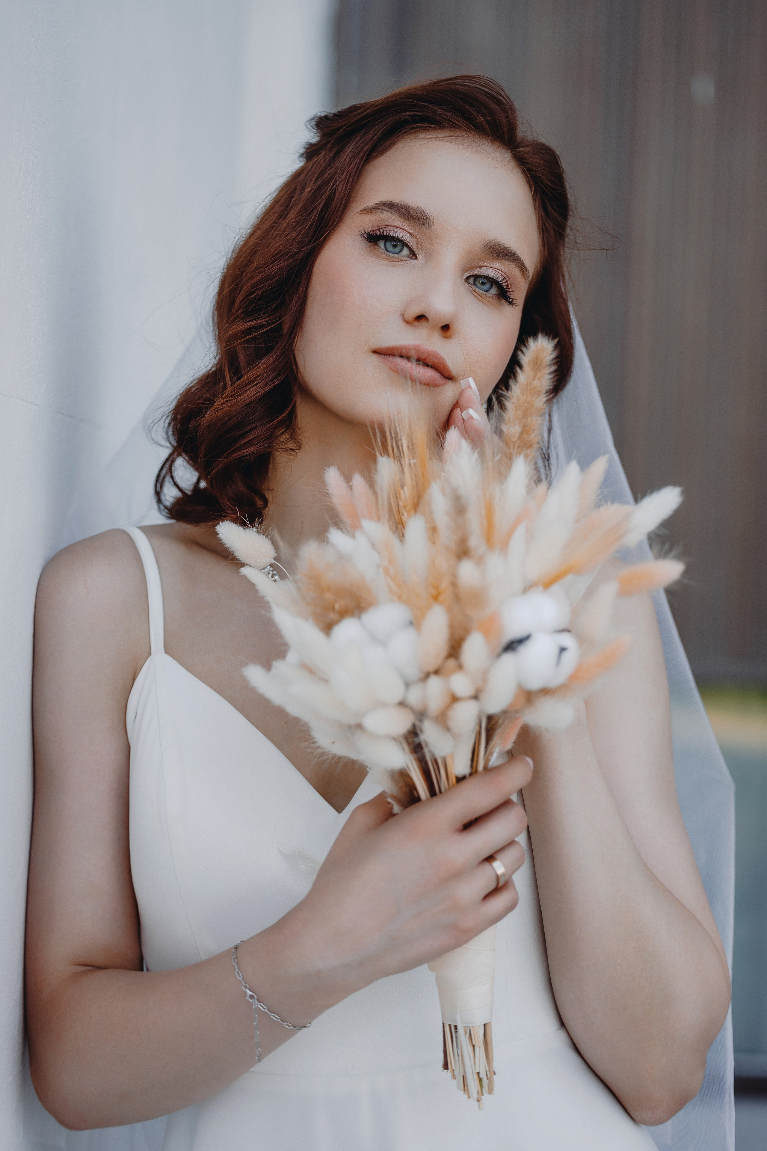 свадебный макияж невесты