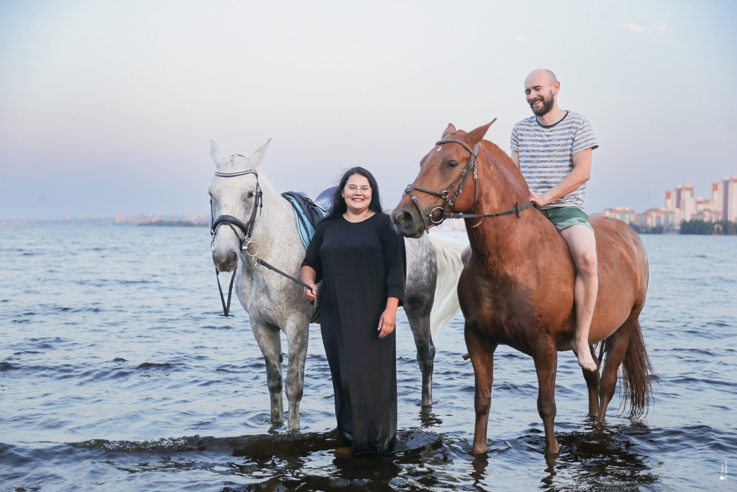 Фото с лошадьми. Портретный фотограф Денис Милютин