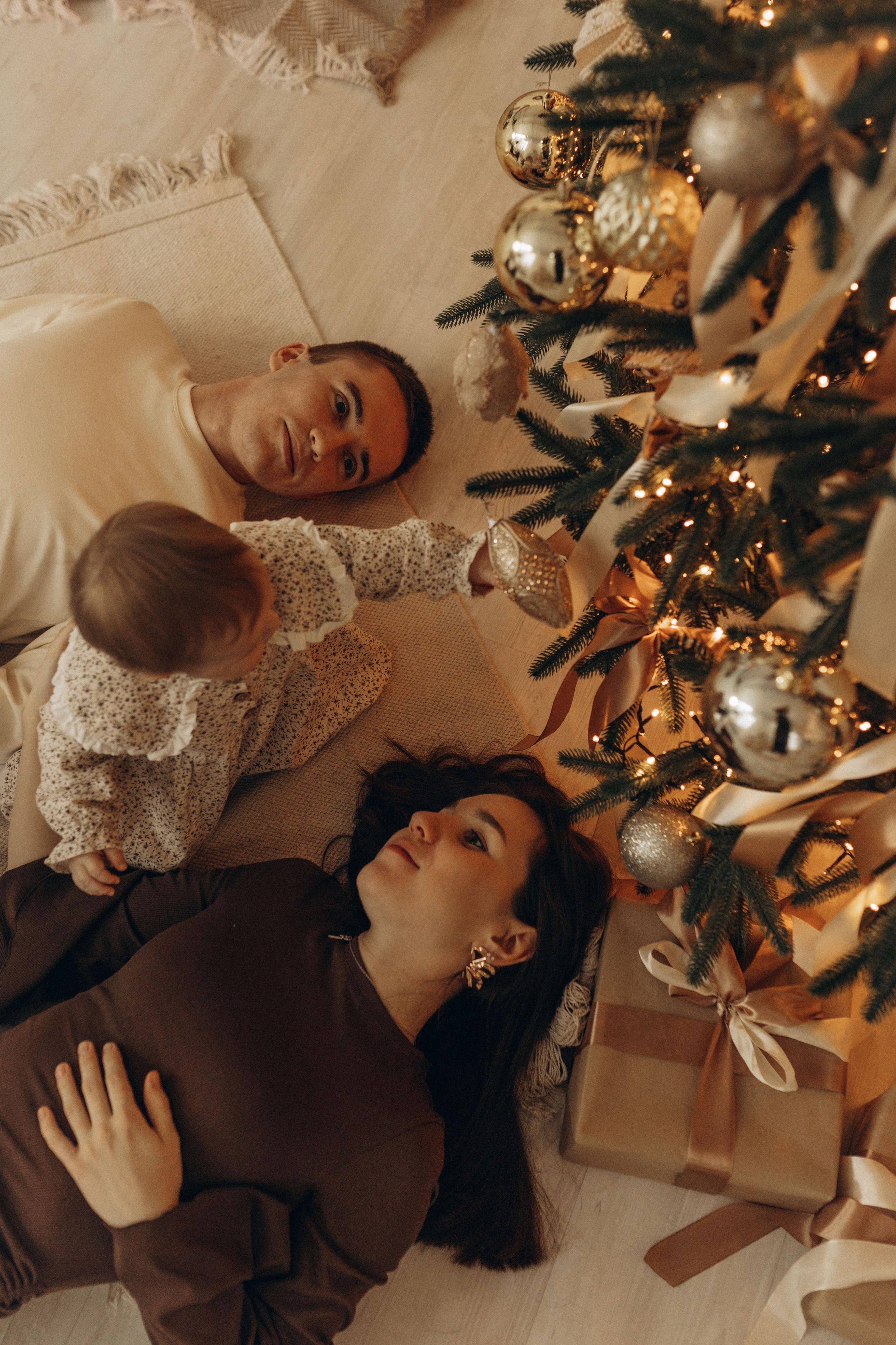 Новогодняя история Дмитрия, Полины и Анюты. Фотограф в Ставрополе Svetlana Matveeva