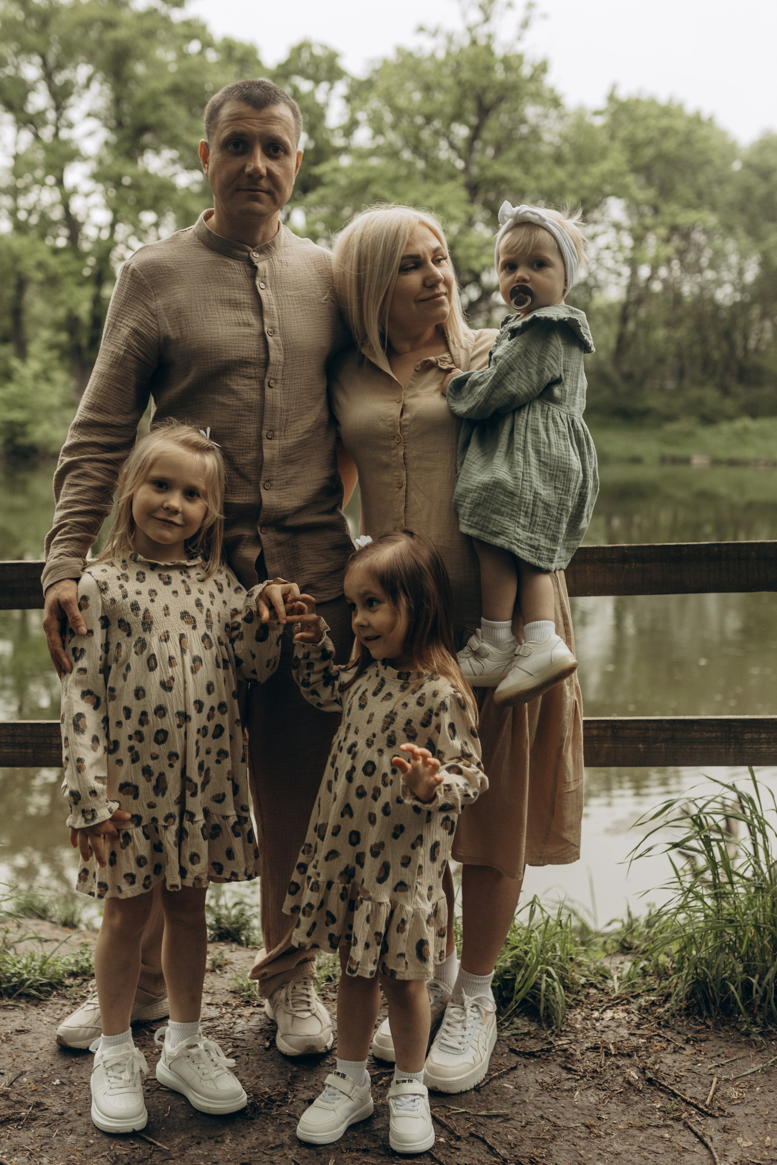 Фотосессия под летним дождем с Алексеем, Юлией и их доченьками. Фотограф в Ставрополе Svetlana Matveeva