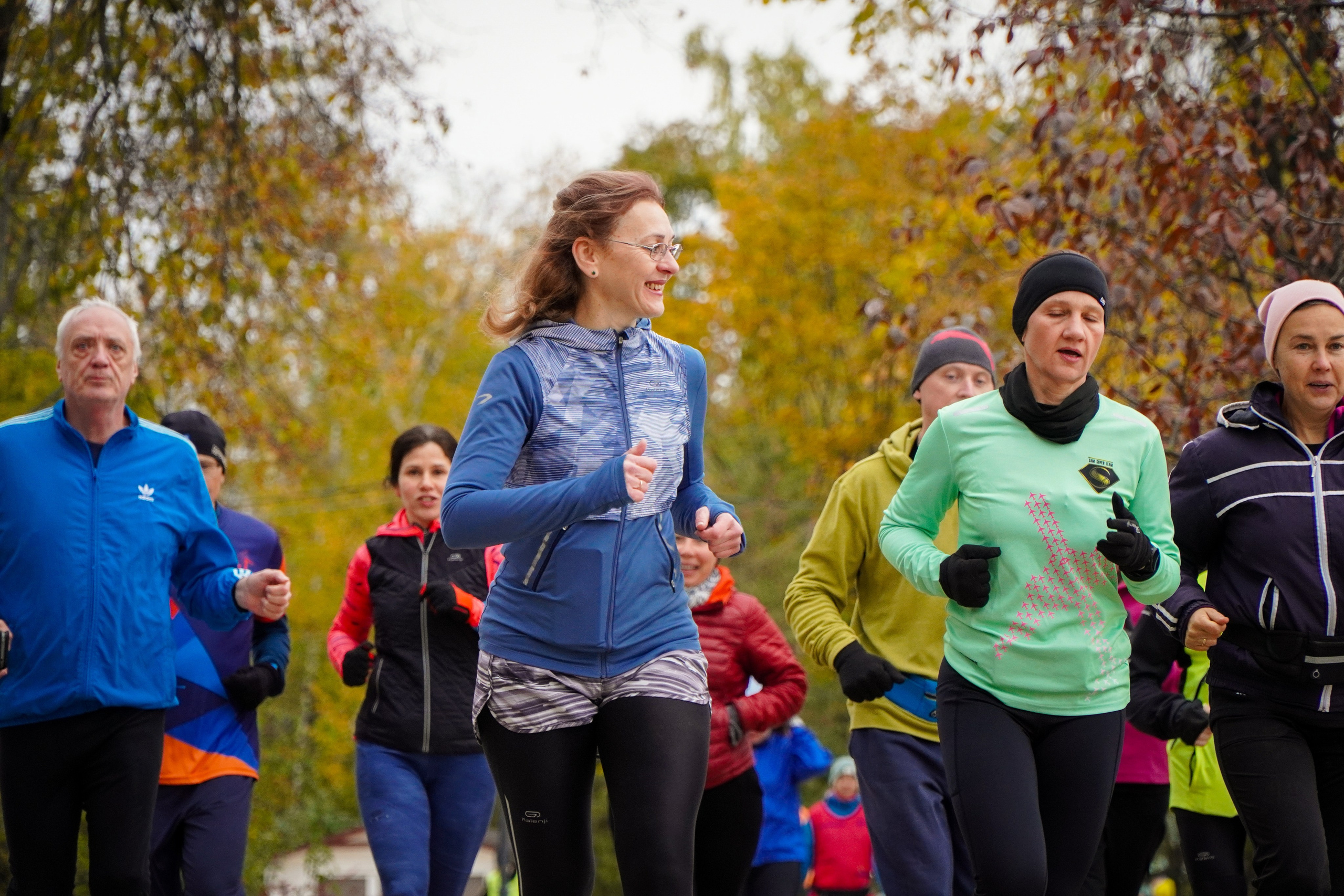 5 вёрст Наташинский 19 октября 2024. Роман Капилюшов. Бег. Фото. Видео. г. Люберцы