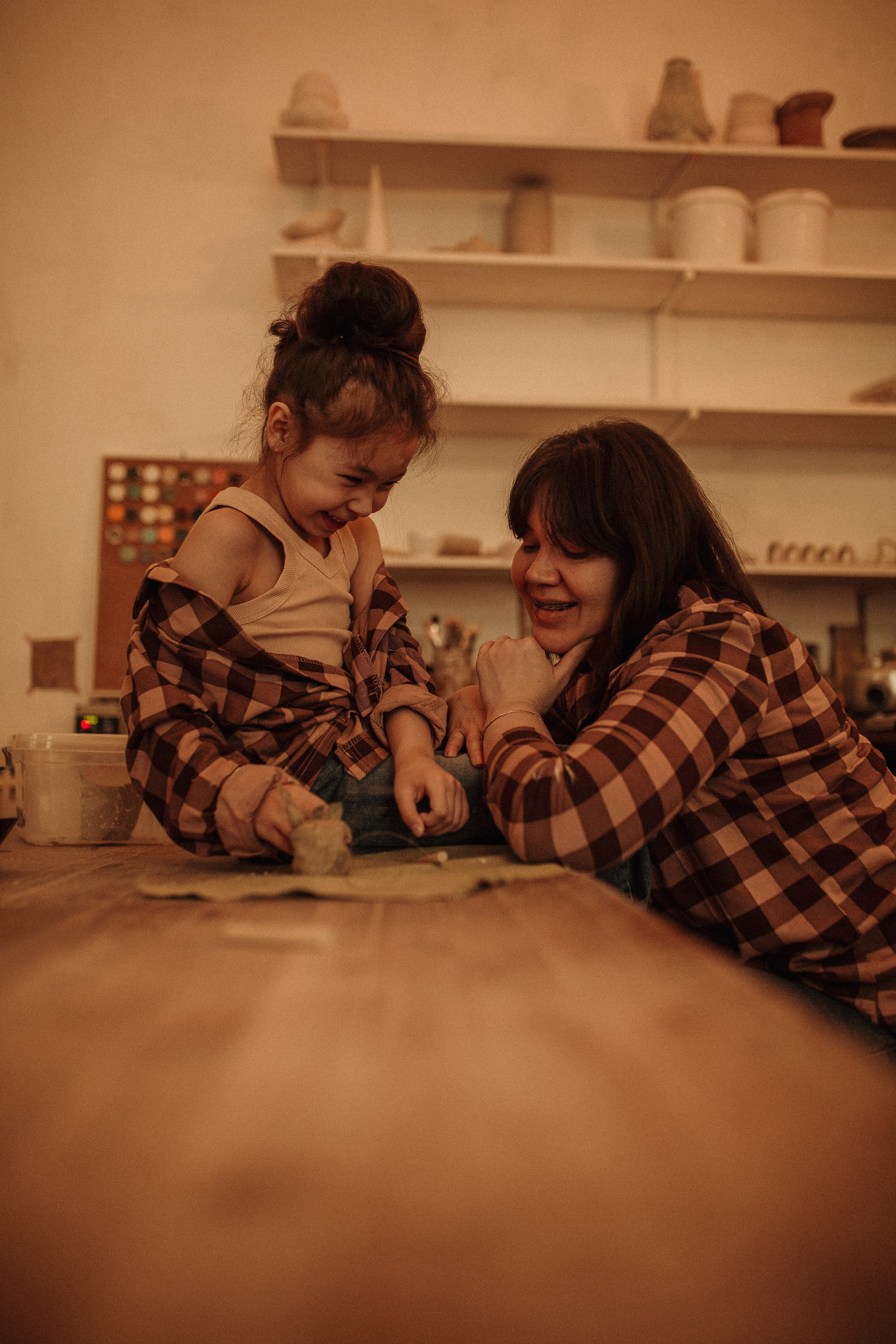 Дина & София гончарная. Семейный и Свадебный фотограф в Санкт-Петербурге Плохая Екатерина