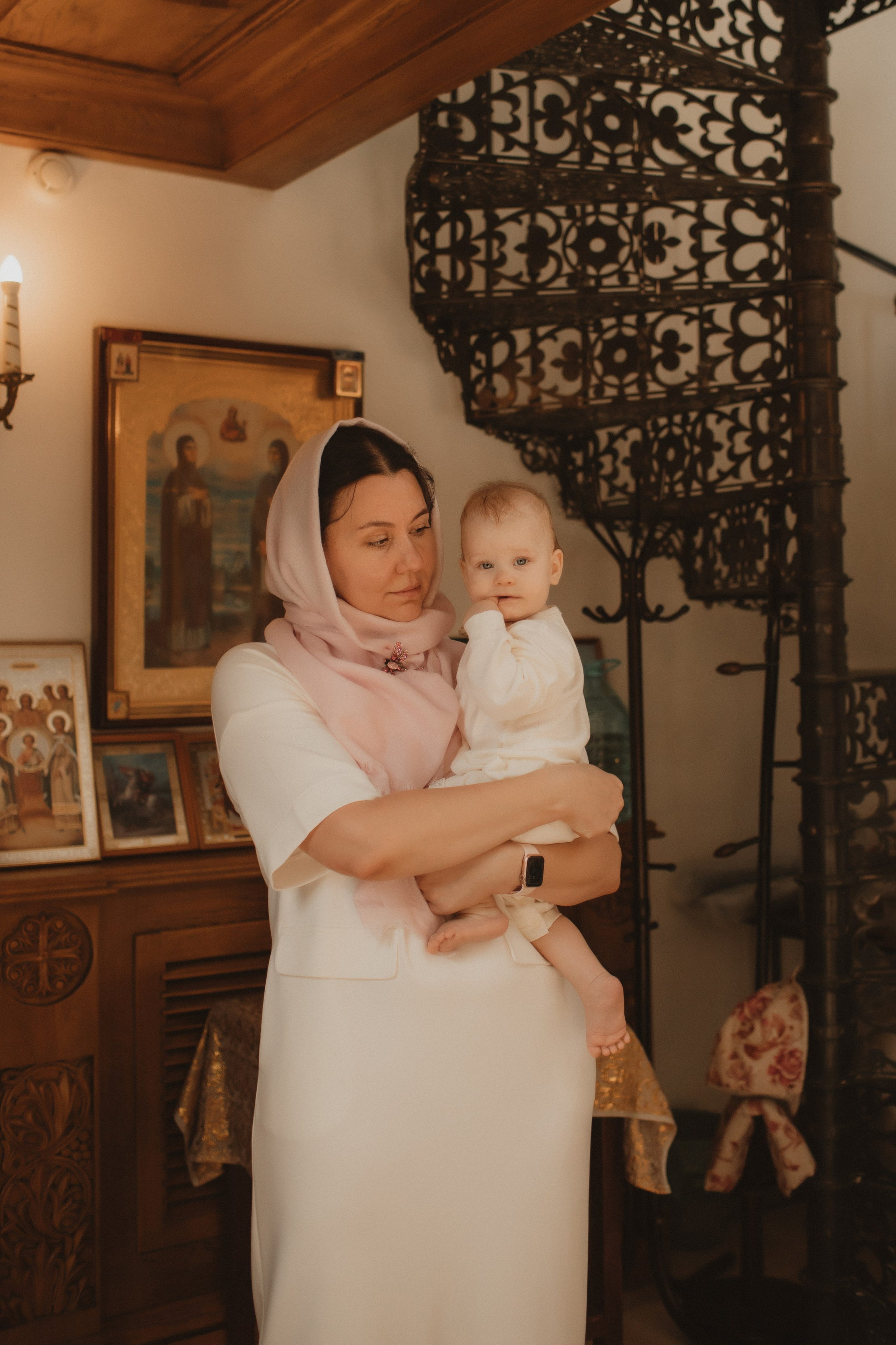 Крещение Евгении. Семейный фотограф в Челябинске Ксения Зубкова