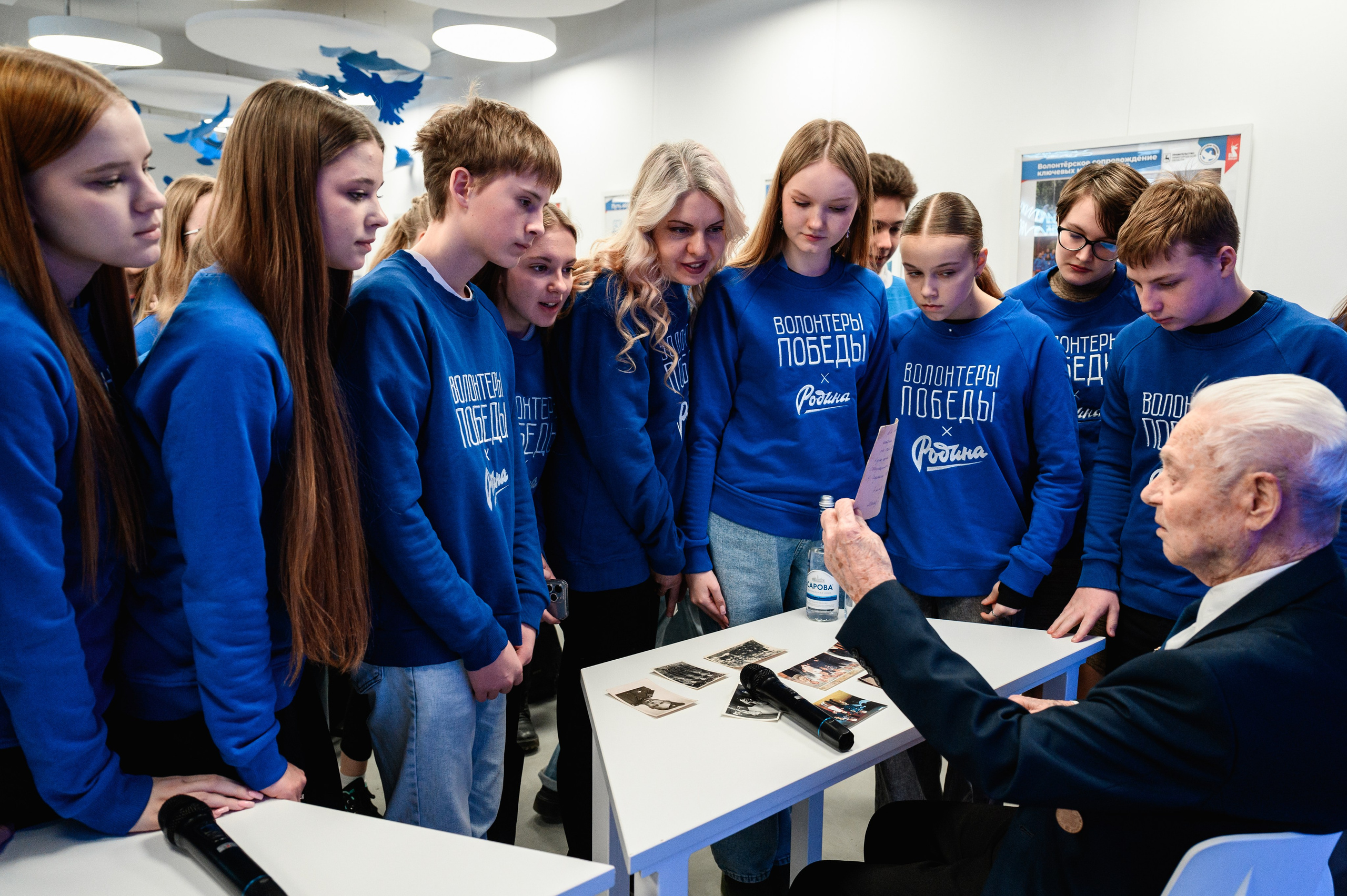 Встреча с ветераном. Фотограф Захваткин Роман