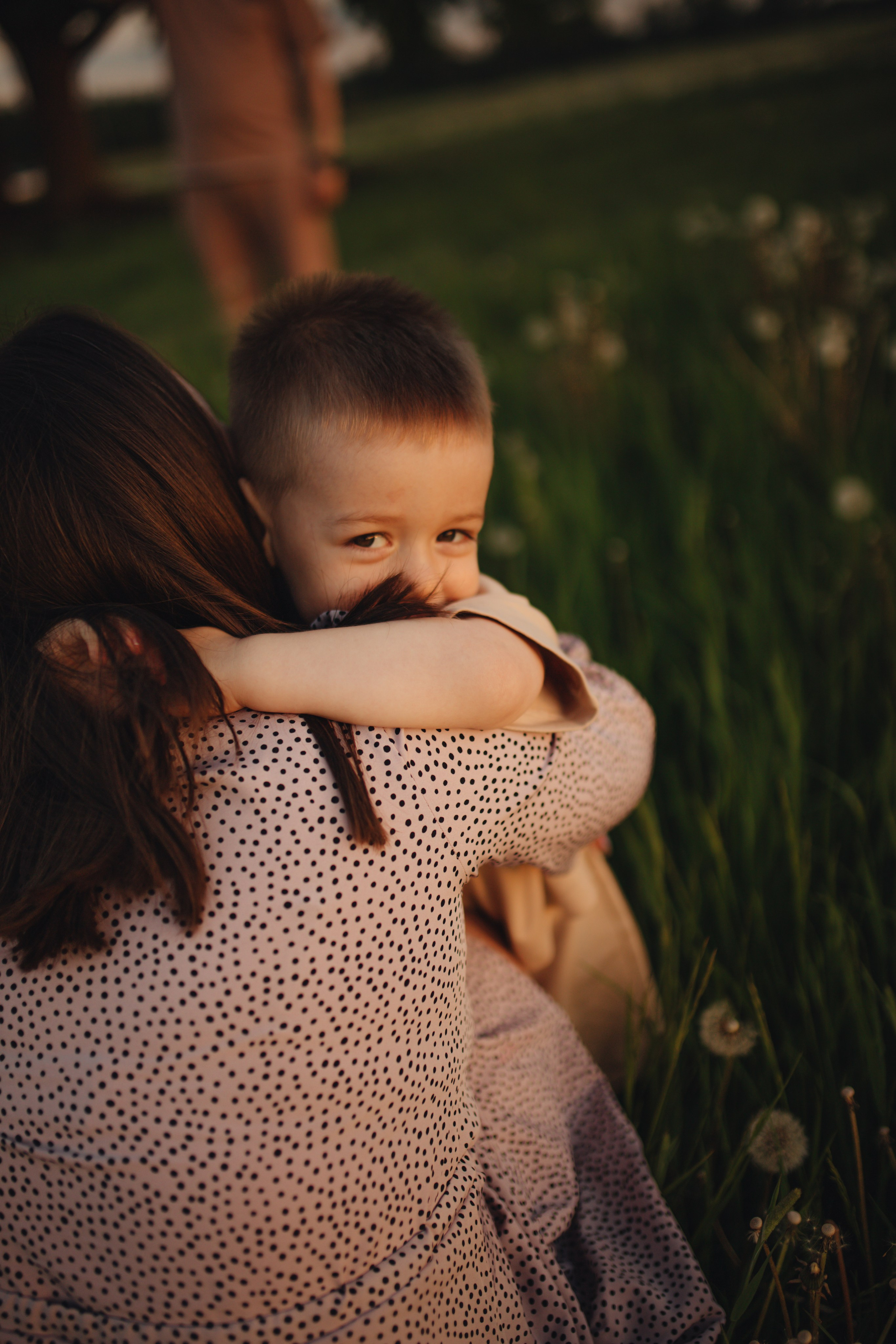 В поле на закате. Фотограф Винокурова Кристина в Санкт-Петербурге