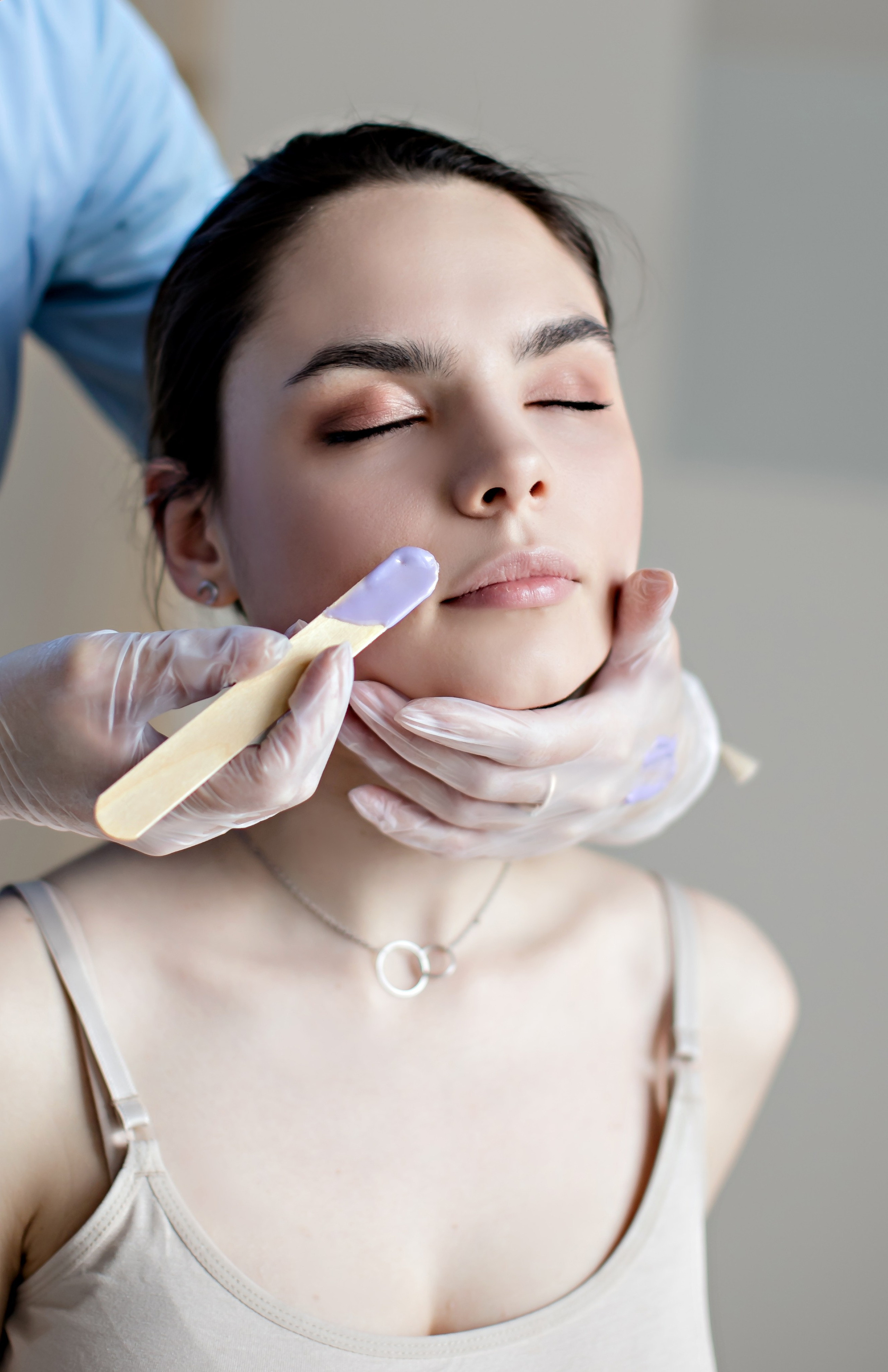 Depilation. Family and content photographer